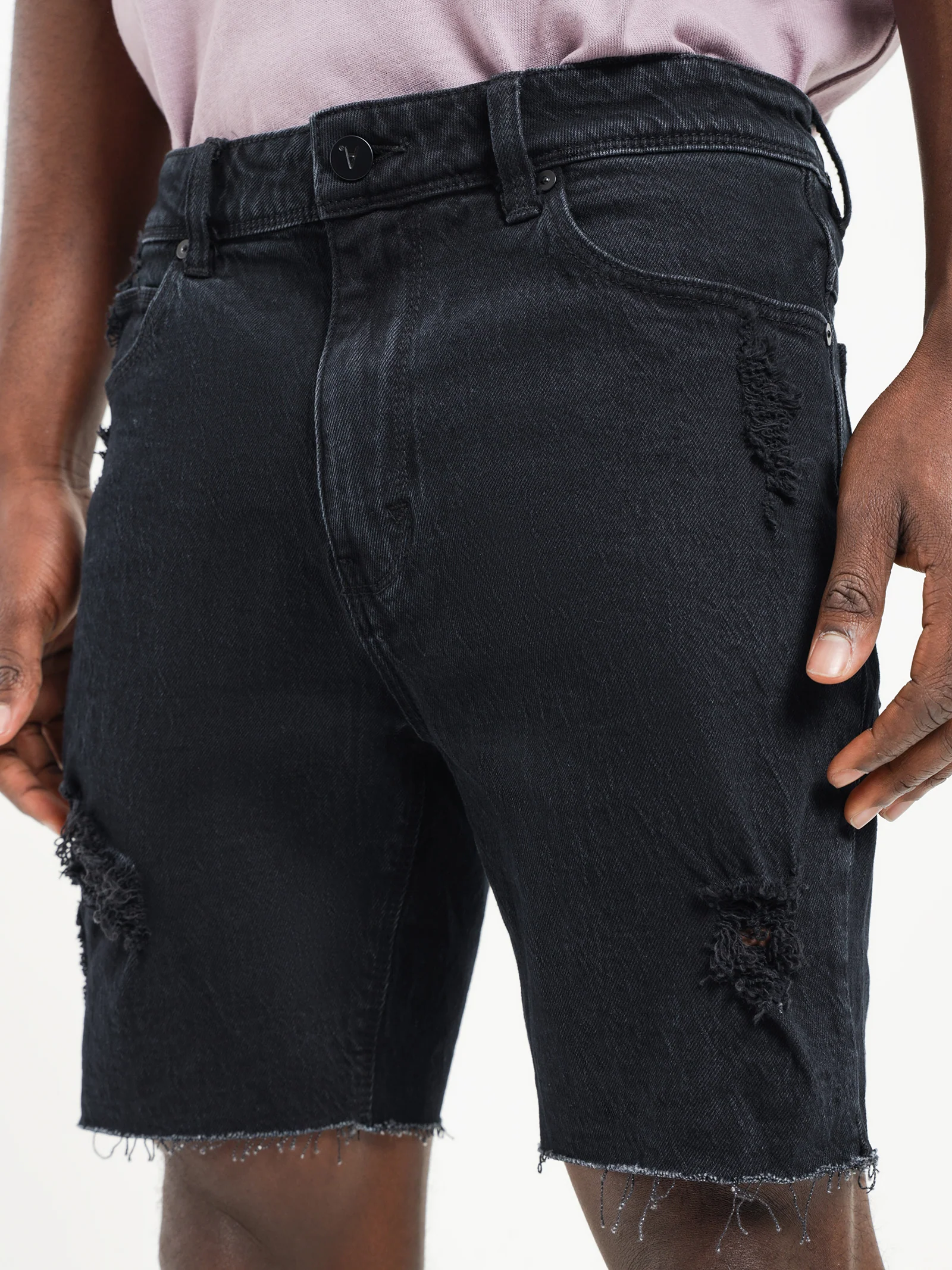 A Dropped Skinny Short - Image 4