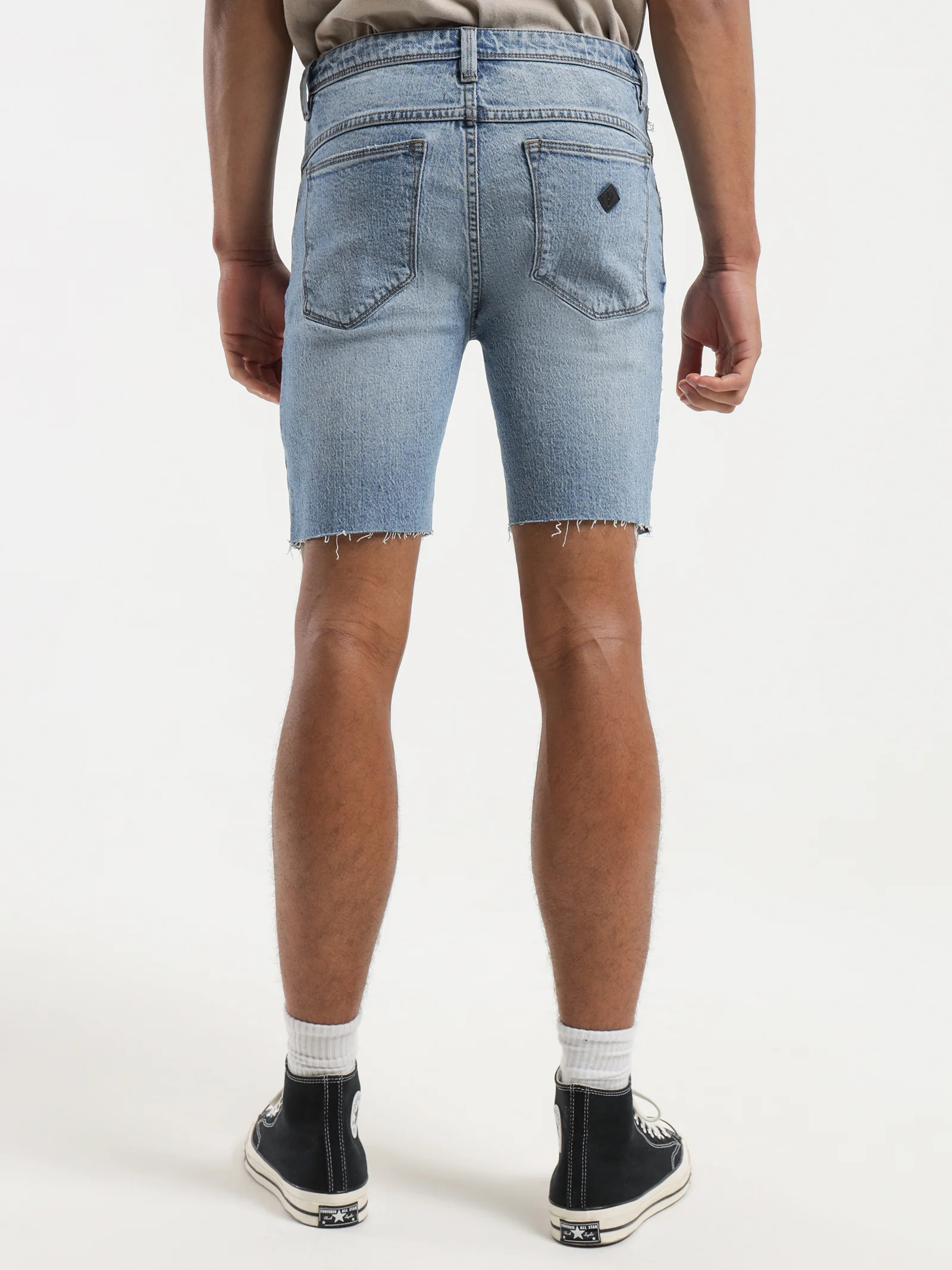 A Dropped Skinny Shorts - Image 5