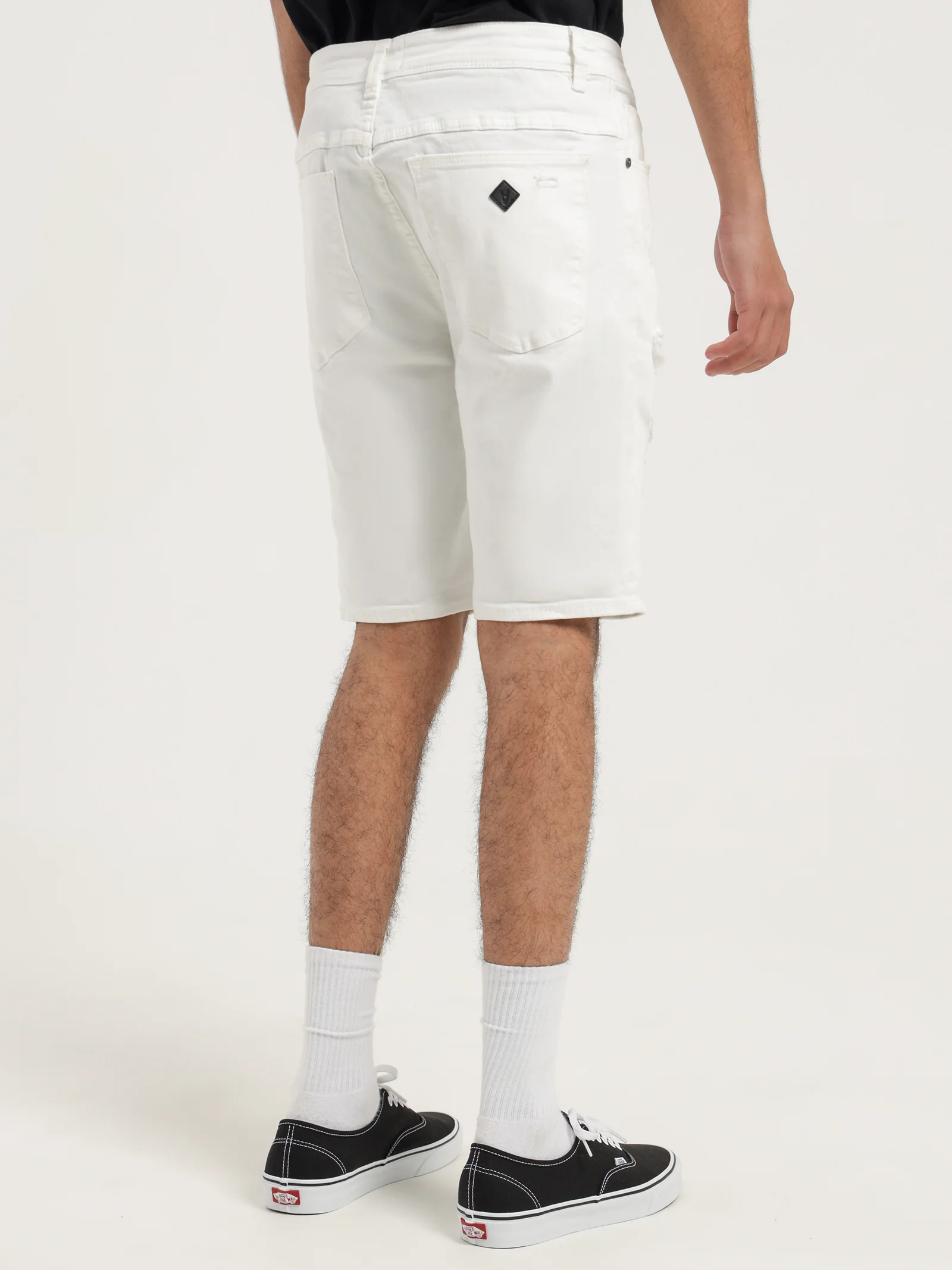 A Dropped Skinny Shorts - Image 7