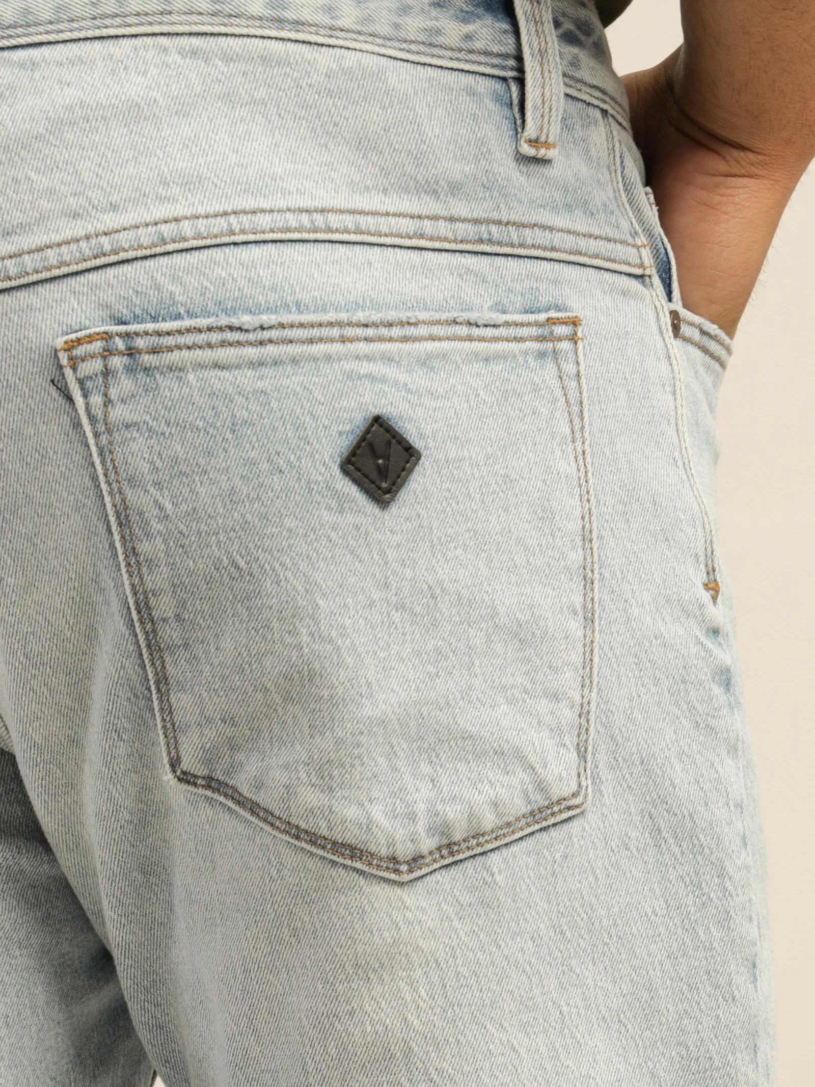 A Dropped Slim Caribou Jeans - Image 5