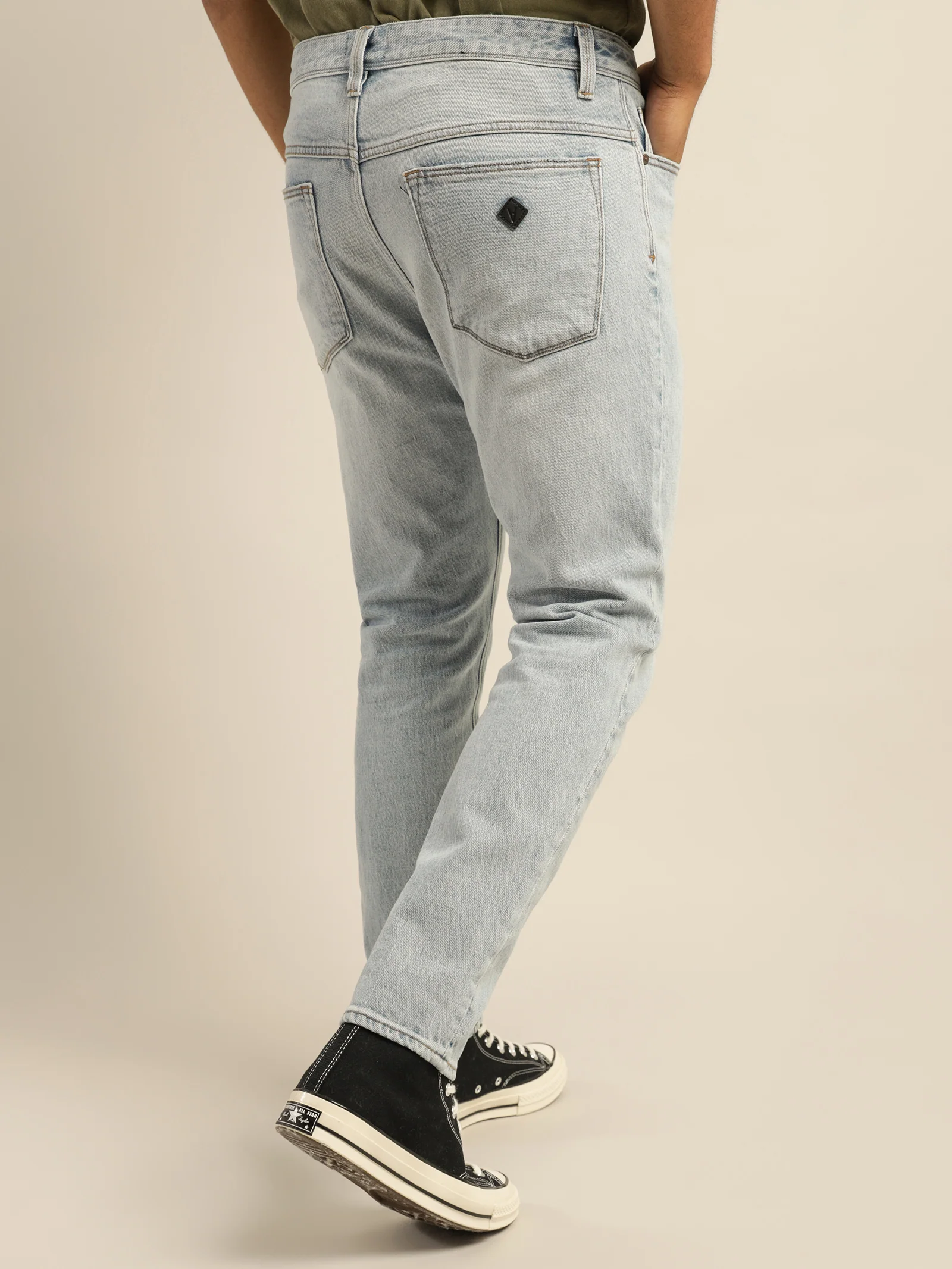 A Dropped Slim Caribou Jeans - Image 6
