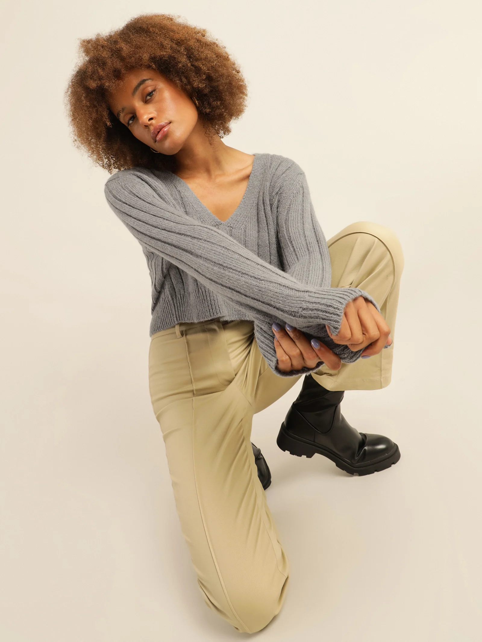 Abigail Rib Knit - Image 2