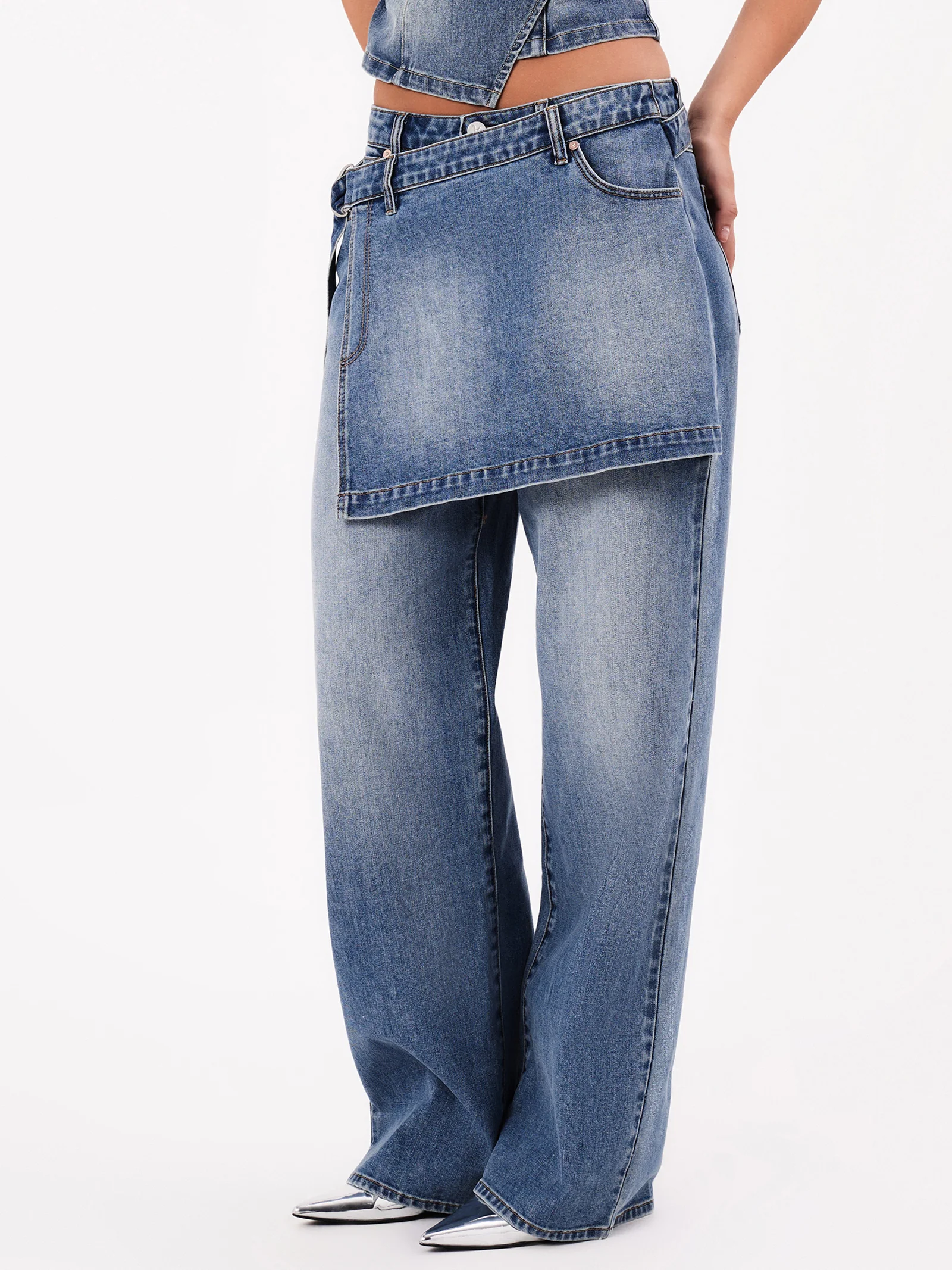 95 Baggy Skirt-Jean Dalia - Image 3
