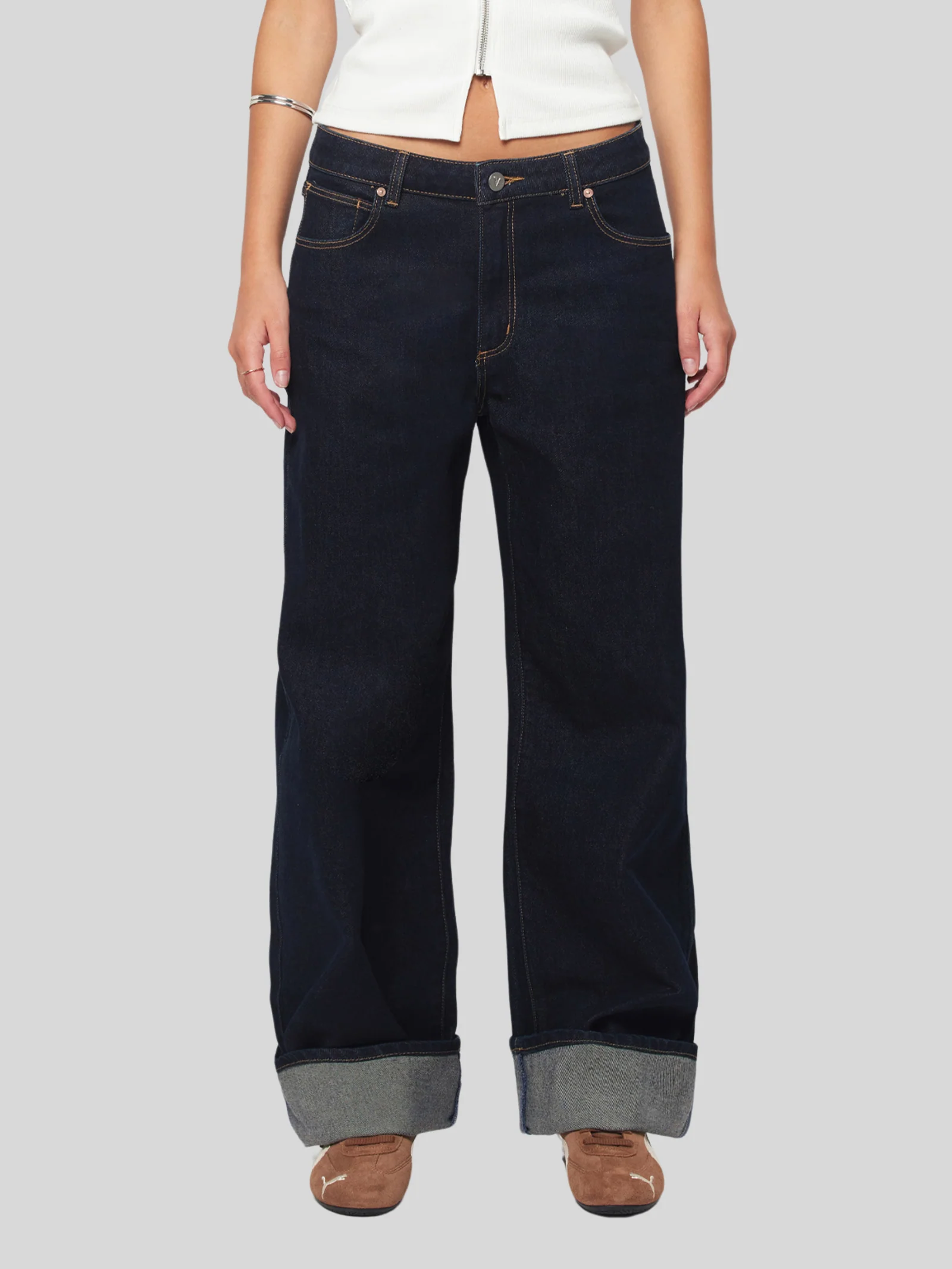 95 Mid Baggy Richie Turn Up - Image 2