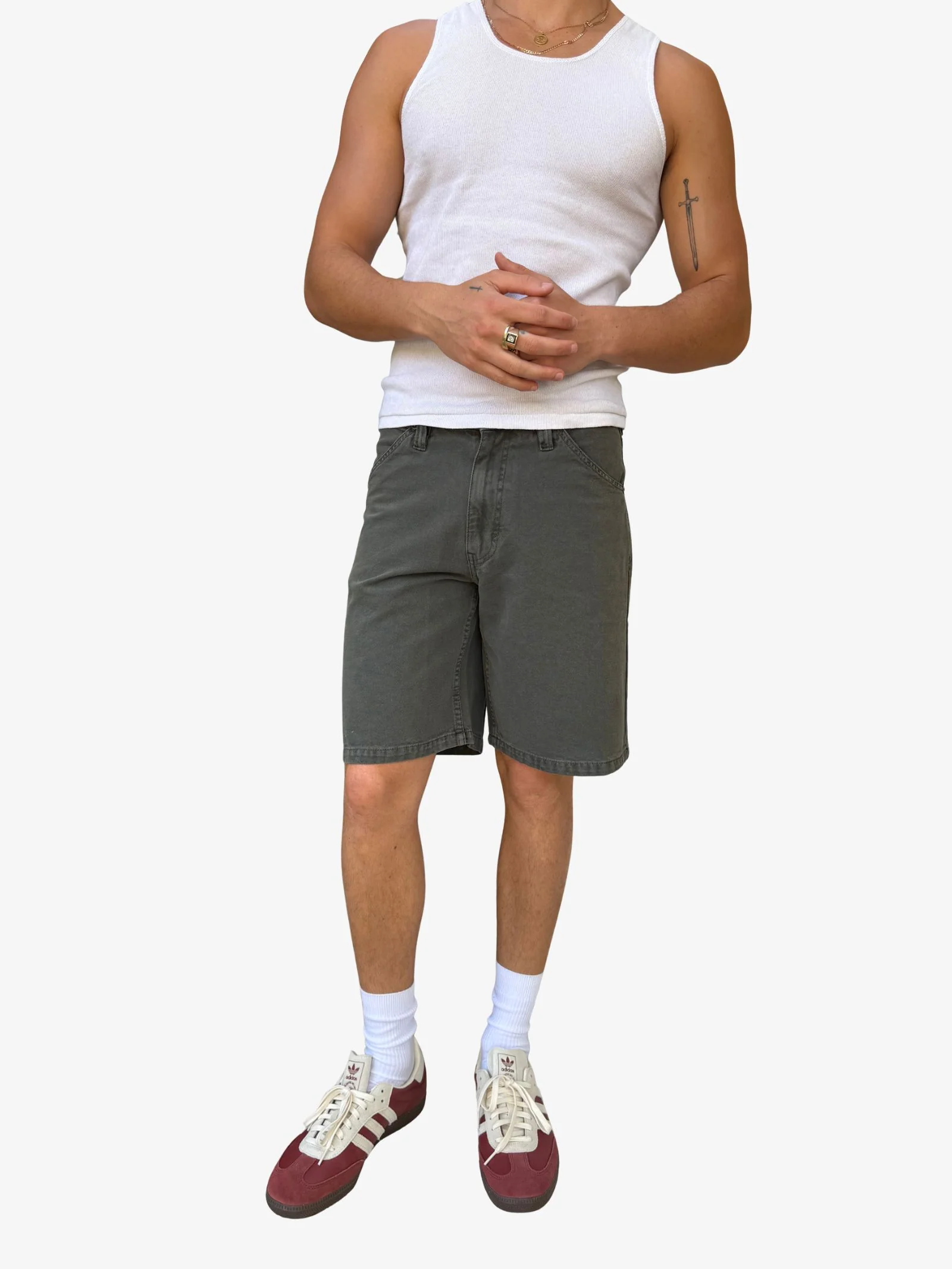 A5 Canvas Work Shorts - Image 4
