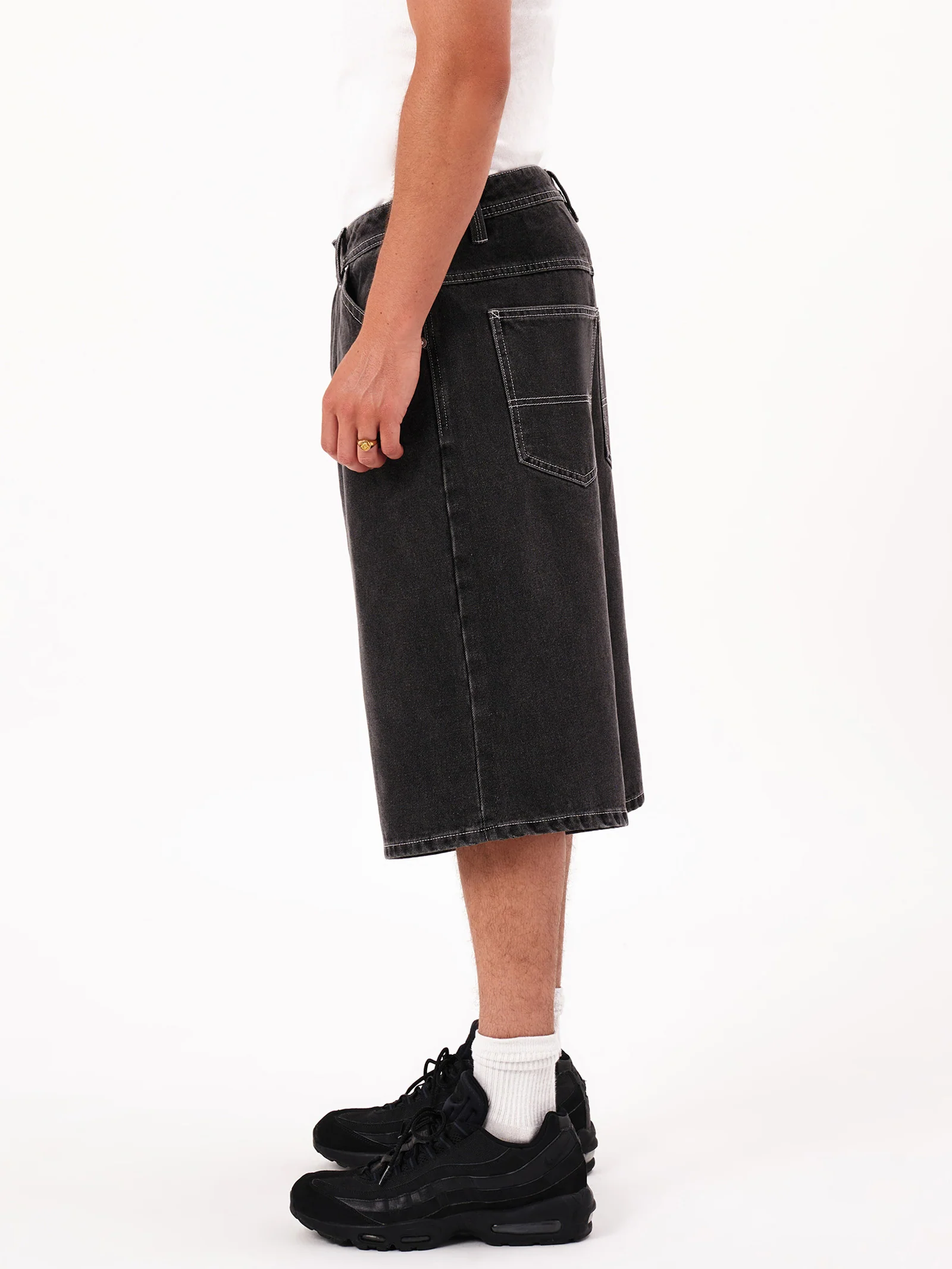 A6 Big Baggy Short Paxton Jorts - Image 3