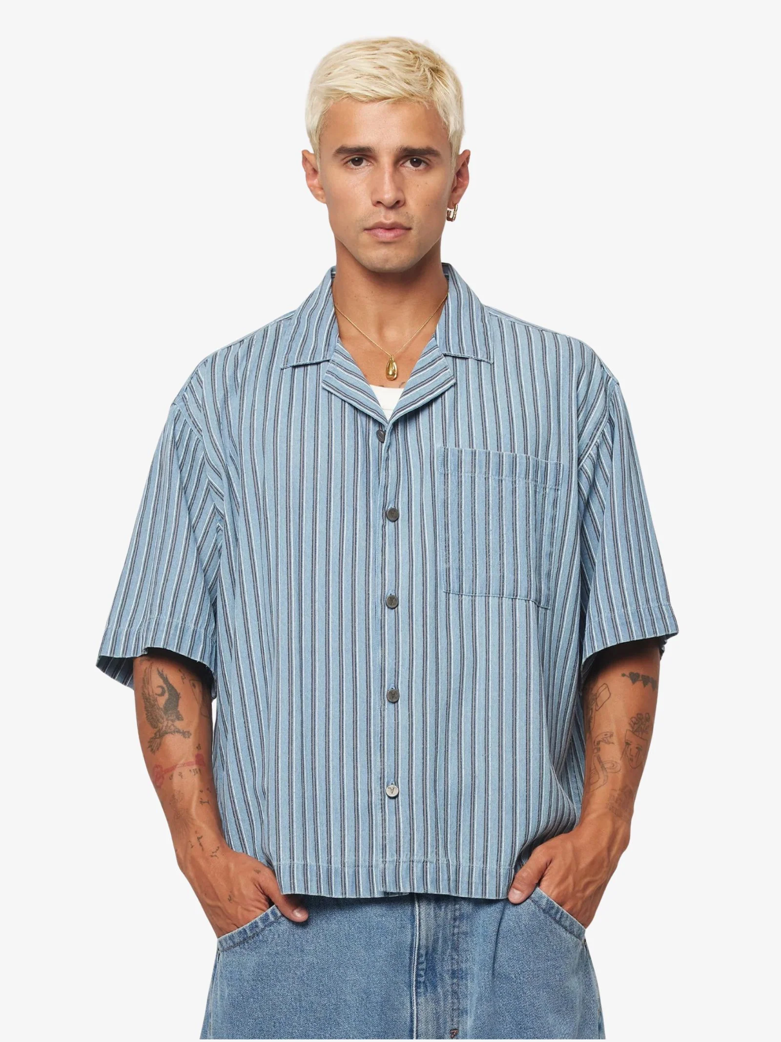 Bobby Camp Stripe Shirt - Image 2