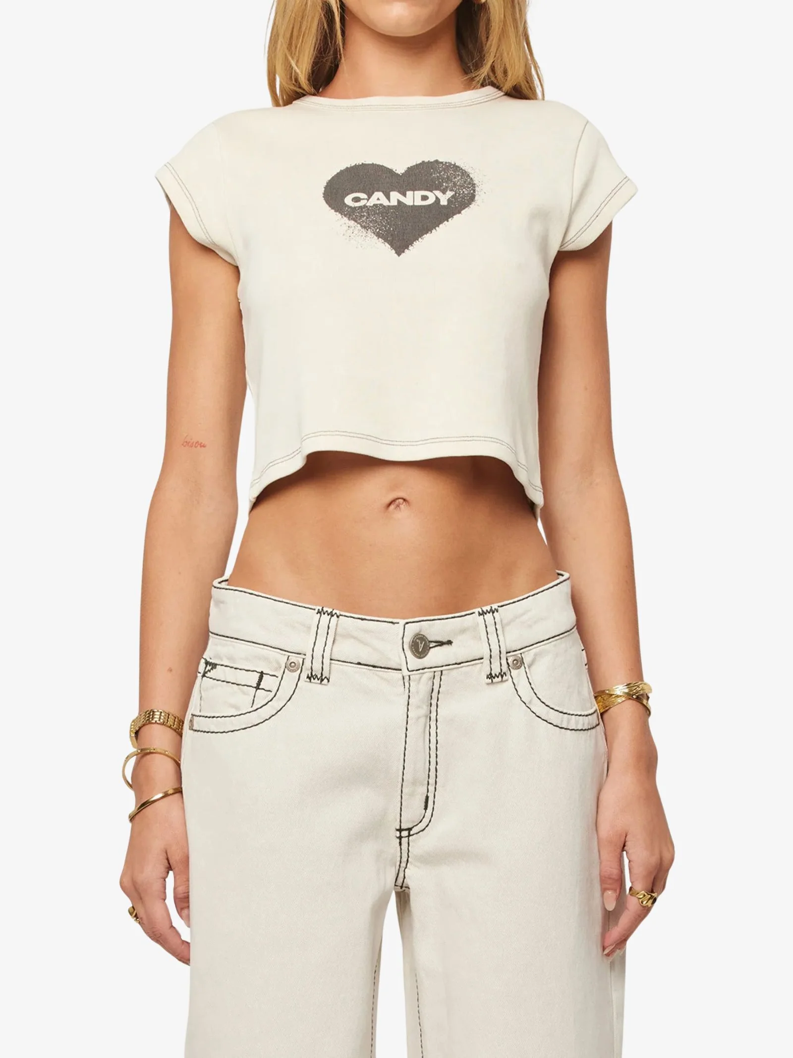 Rebellion Cropped Tee - Image 3