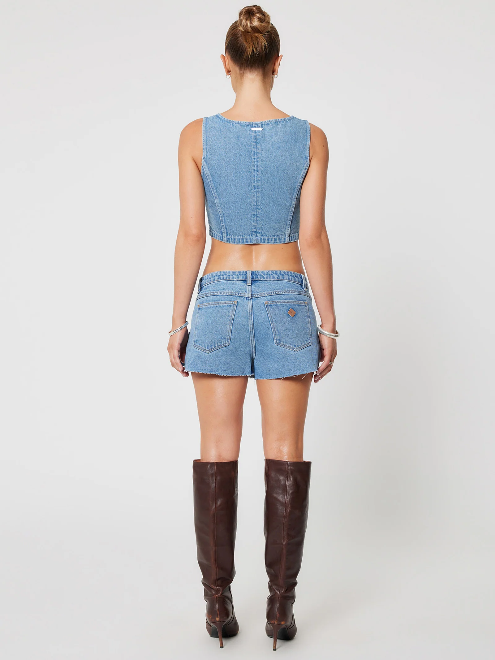 Suga Denim Crop Gigi - Image 3
