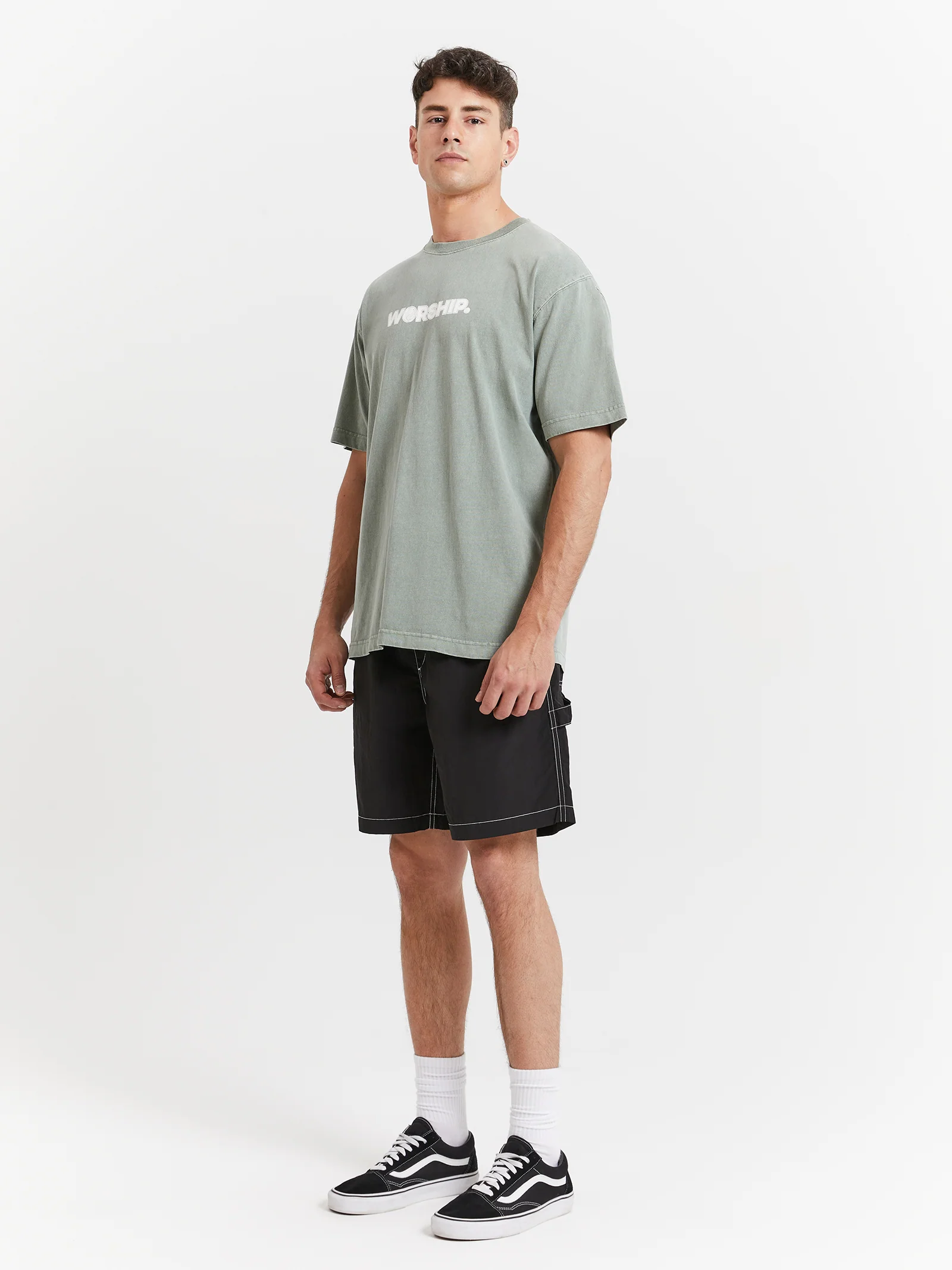 Abyss Nylon Carpenter Shorts - Image 4