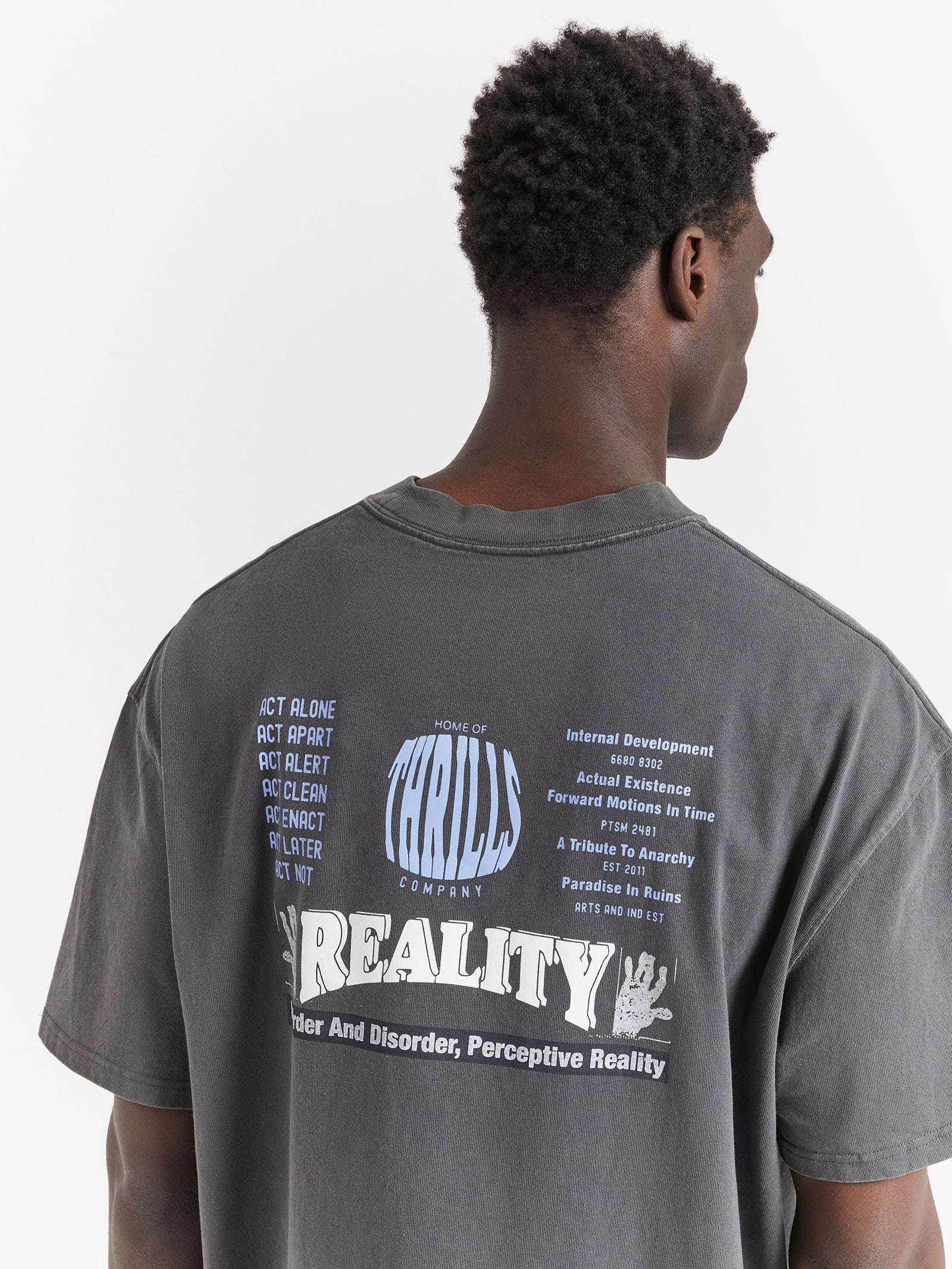 Actions Not Words Oversized T-Shirt - Image 2