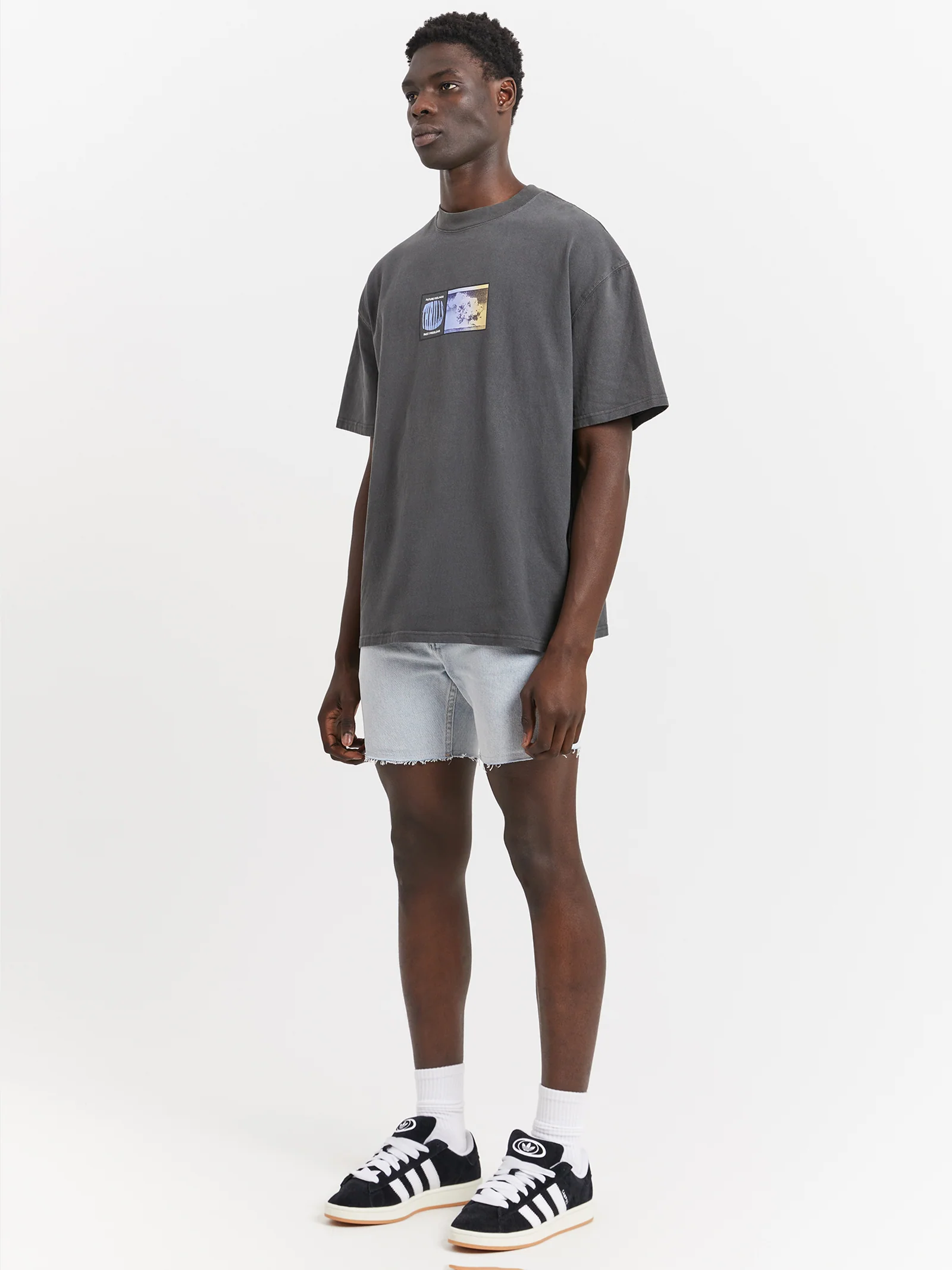 Actions Not Words Oversized T-Shirt - Image 3