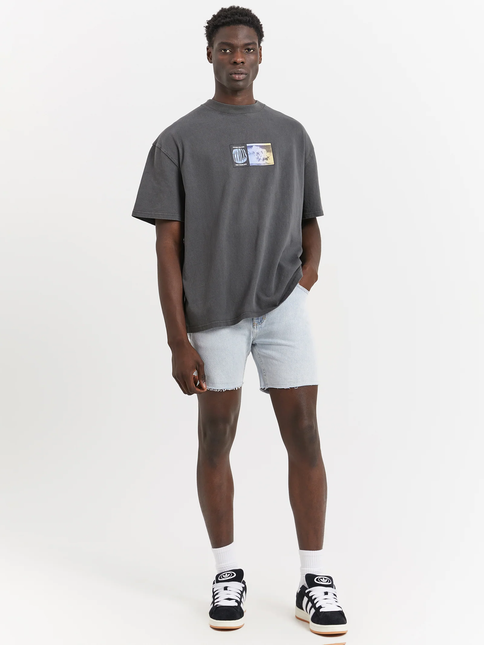 Actions Not Words Oversized T-Shirt - Image 4