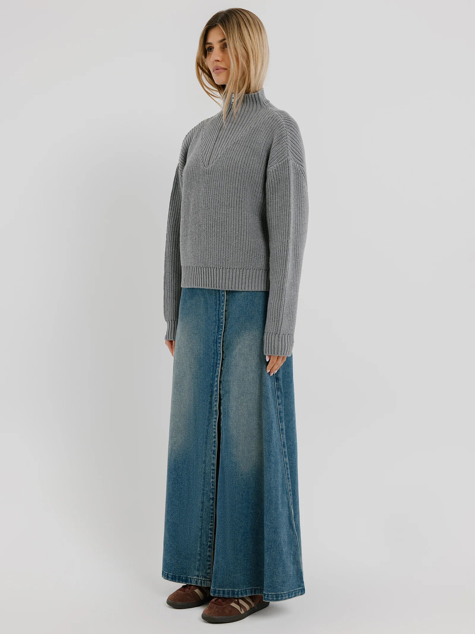 Addison Half Zip Knit - Image 2