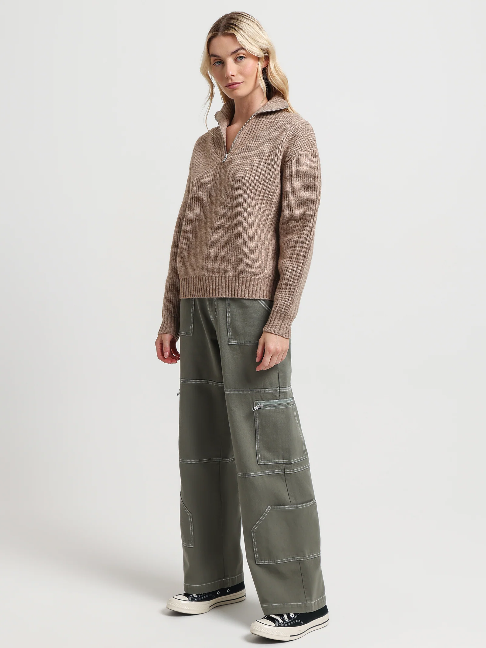 Addison Half Zip Knit - Image 4