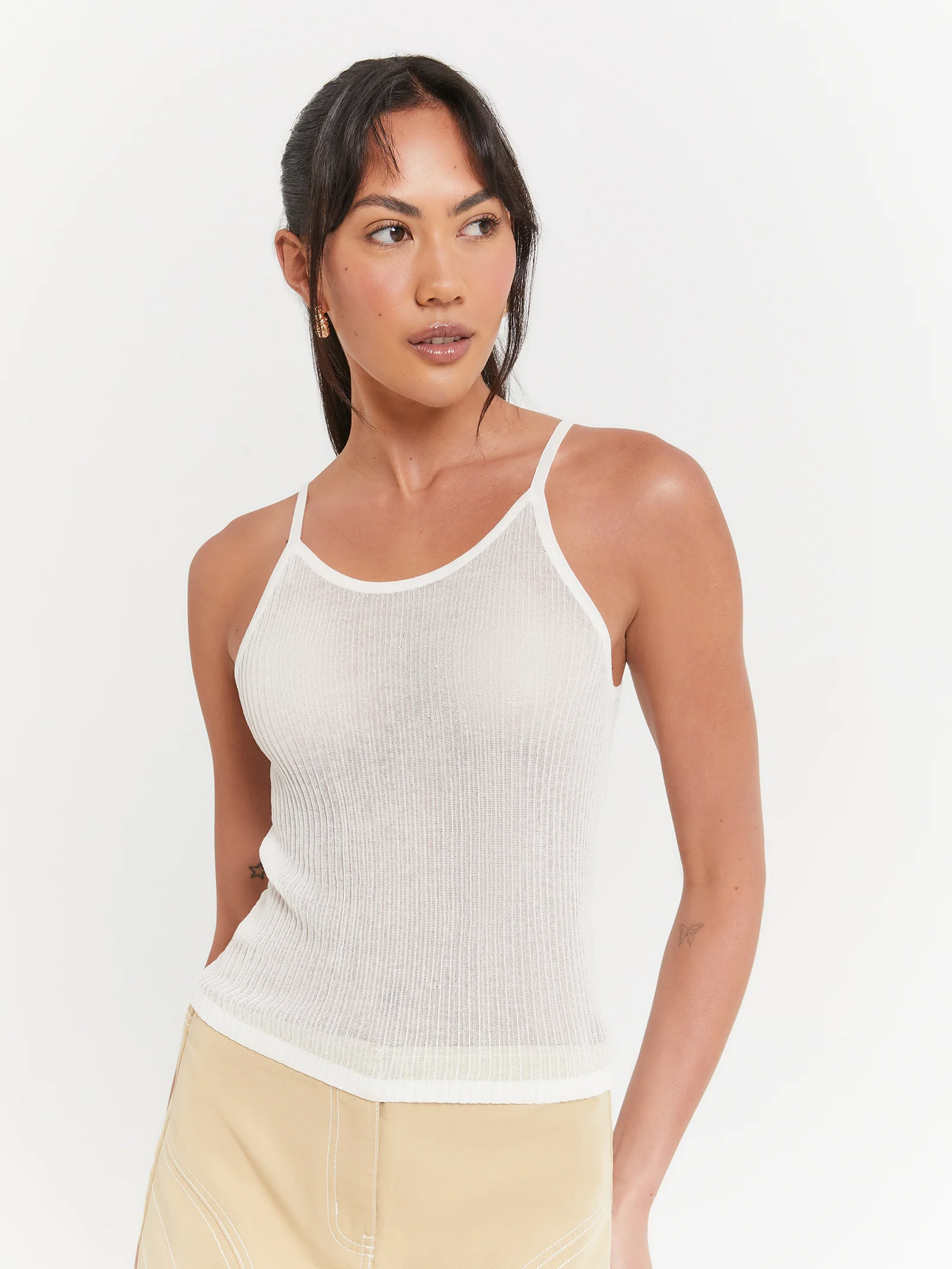 Adelaide Sheer Tank Top - Image 3