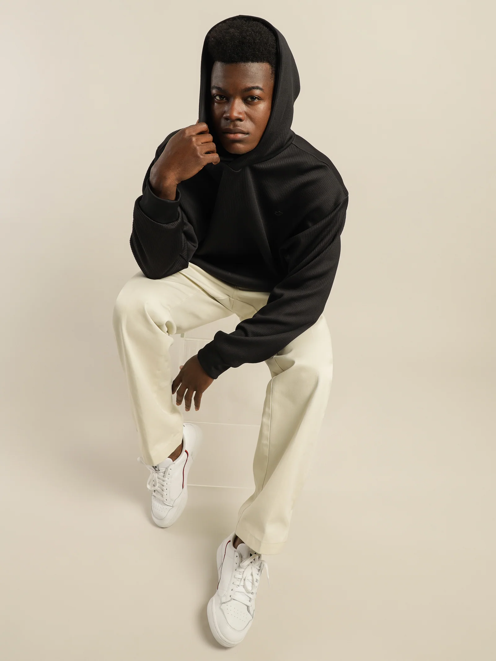 Adicolor Trefoil Plissé Hoodie - Image 5