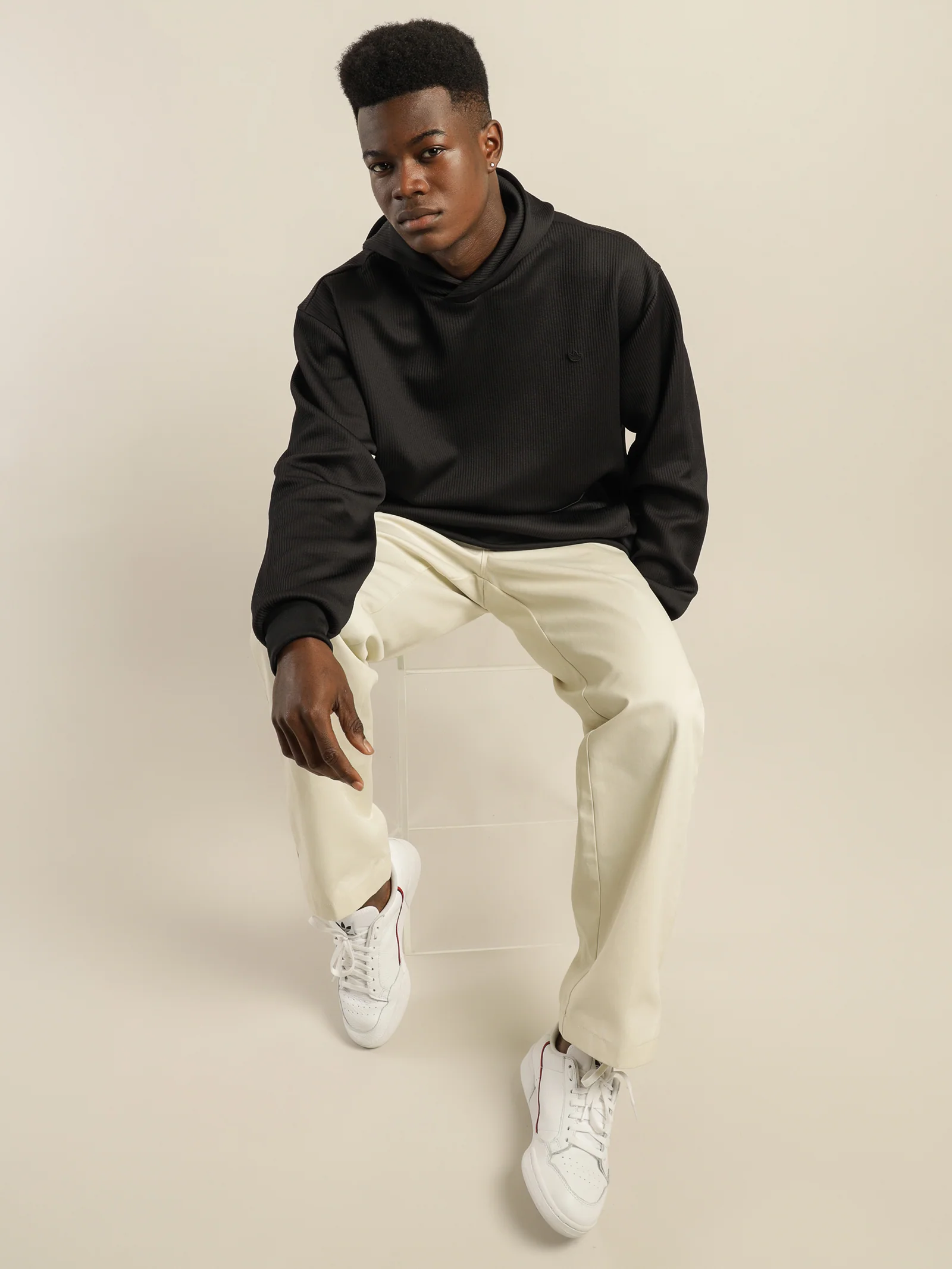 Adicolor Trefoil Plissé Hoodie - Image 6