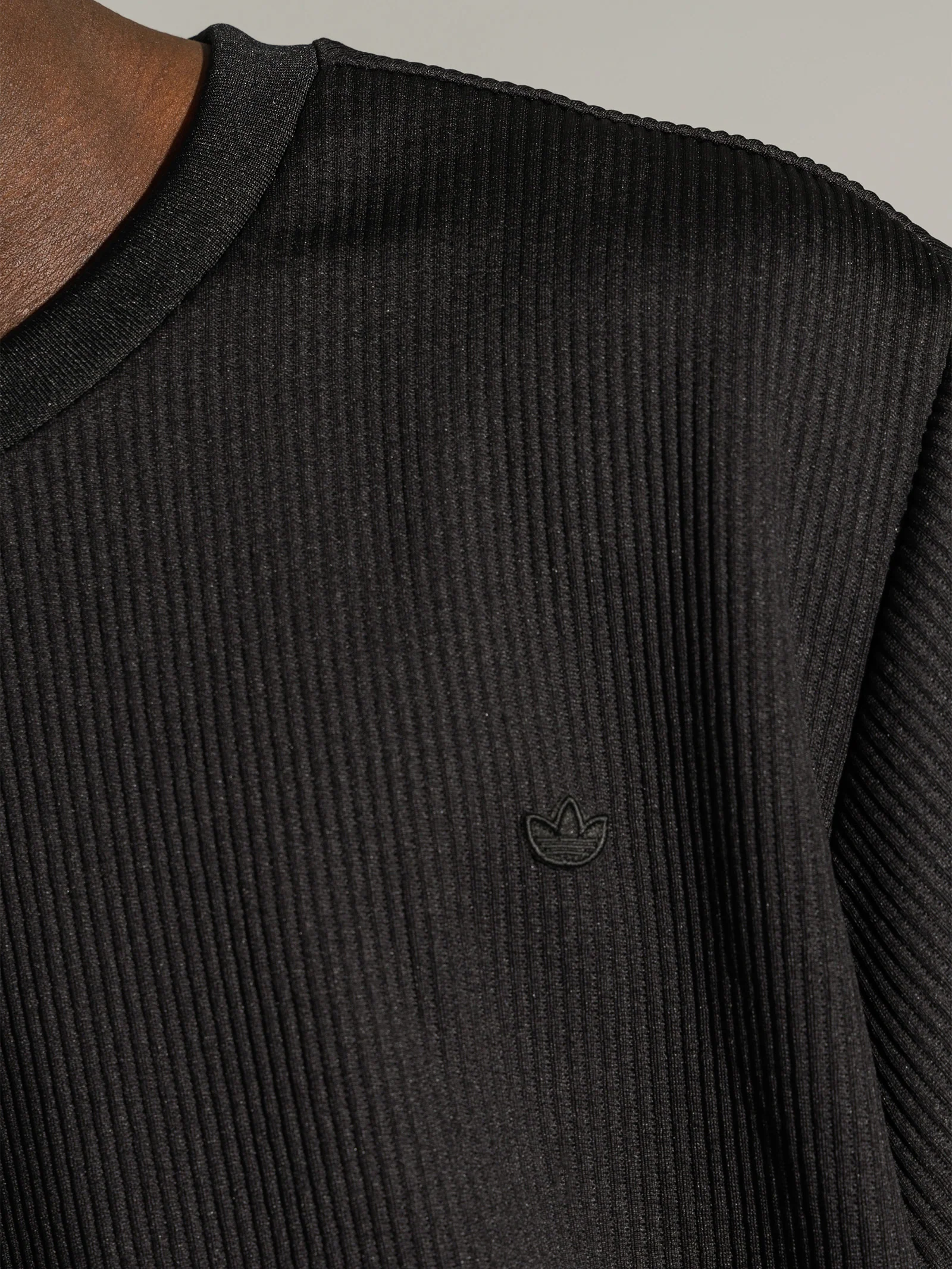 Adicolor Trefoil Plissé T-Shirt - Image 4
