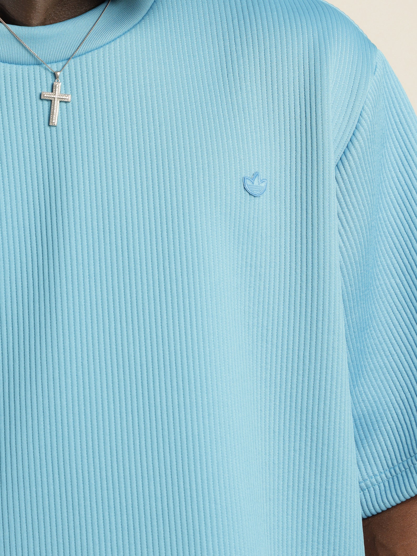 Adicolor Trefoil Plissé T-Shirt - Image 4