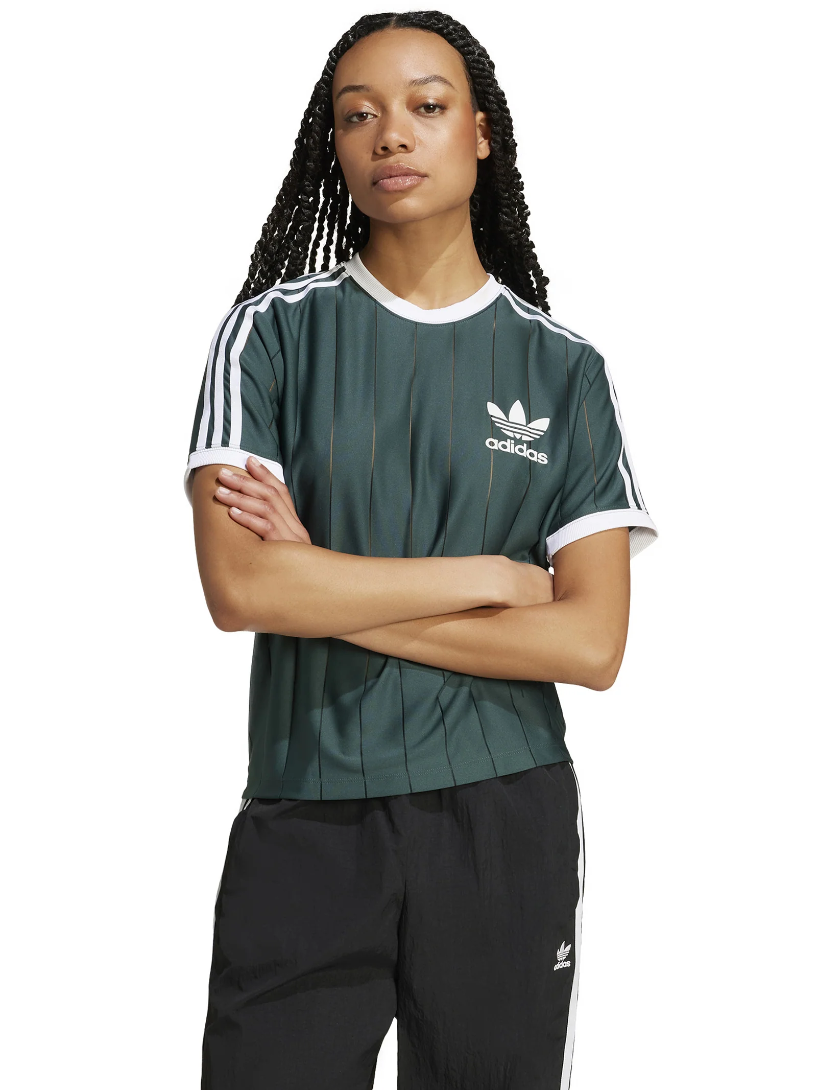 3 Stripe Pinstripe Tee - Image 2