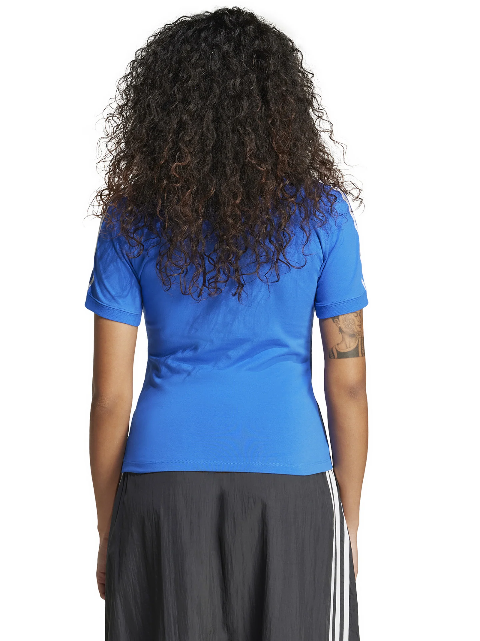3 Stripe V-Neck Tee - Image 3