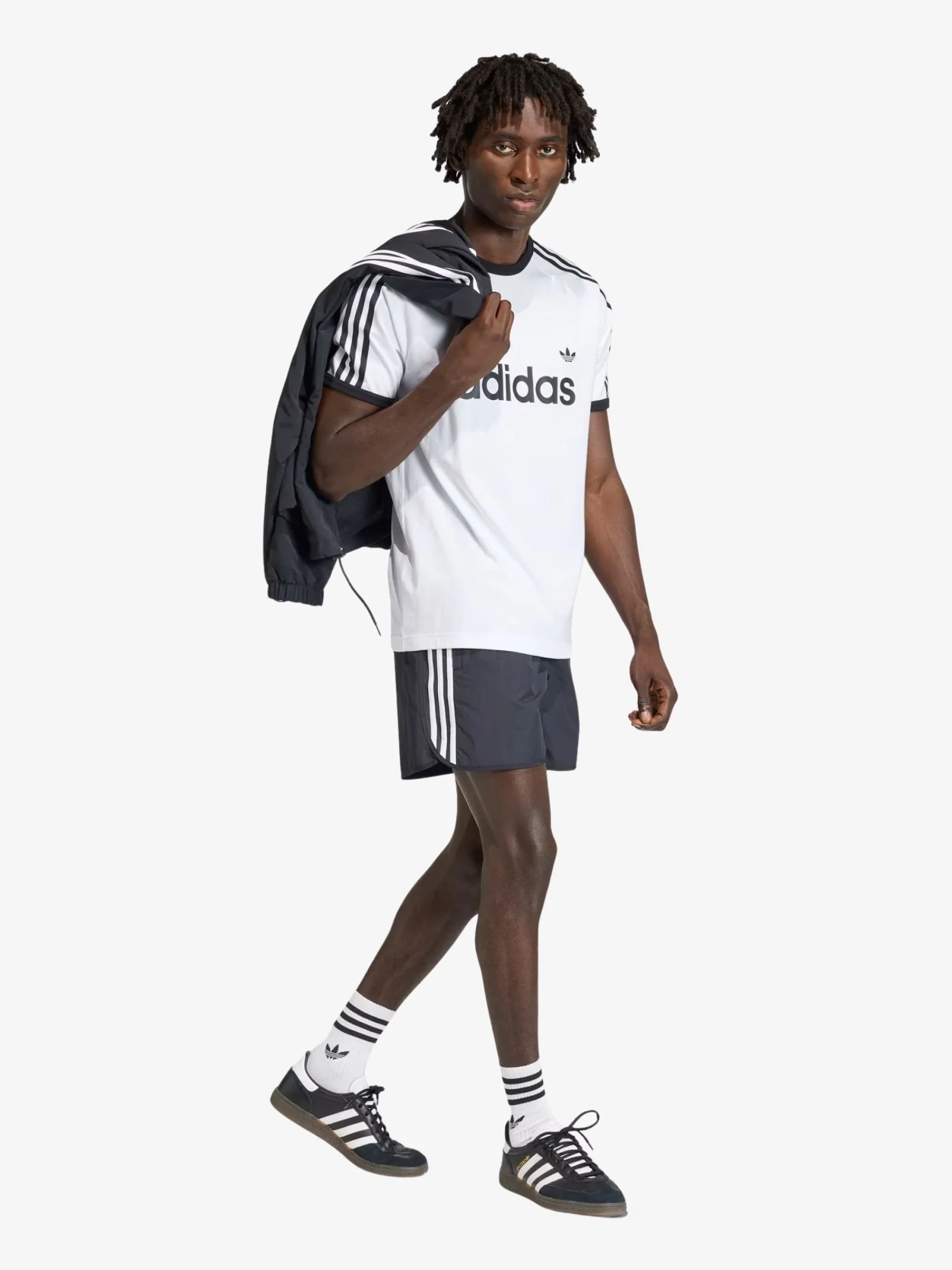 3-Stripes Slim Ringer Tee - Image 4