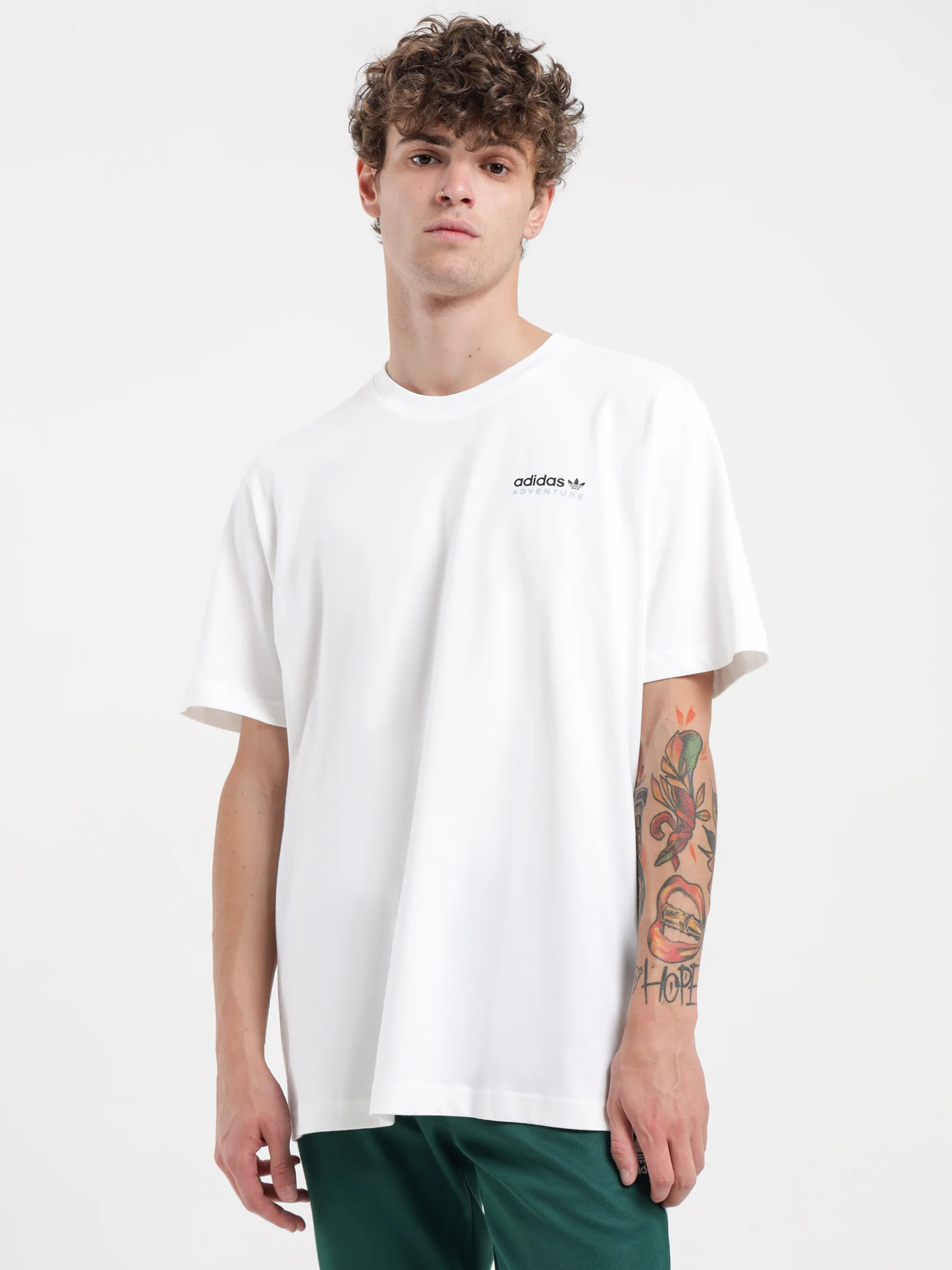 Adidas Adventure Mountain Back T-Shirt - Image 2