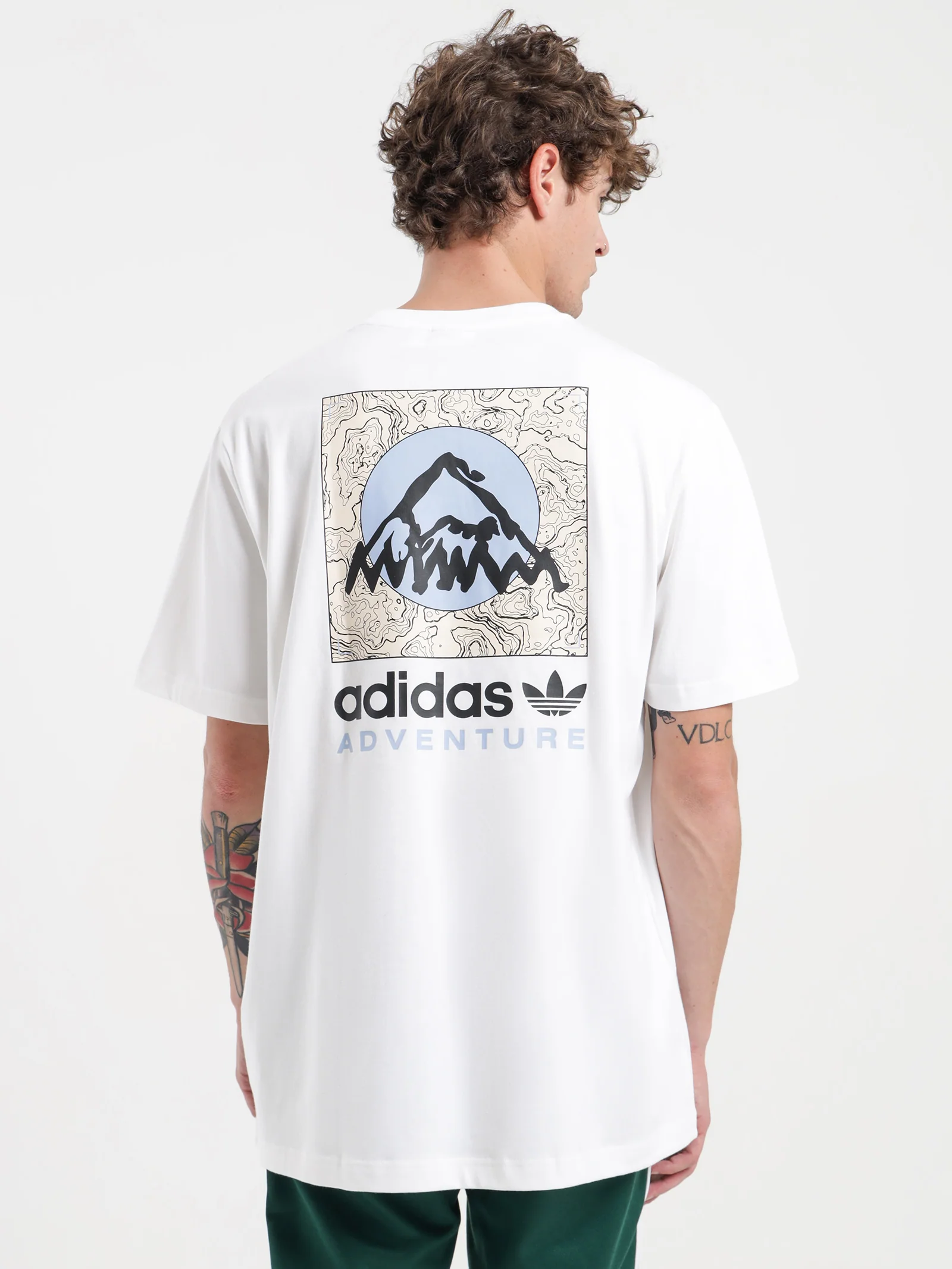 Adidas Adventure Mountain Back T-Shirt - Image 6