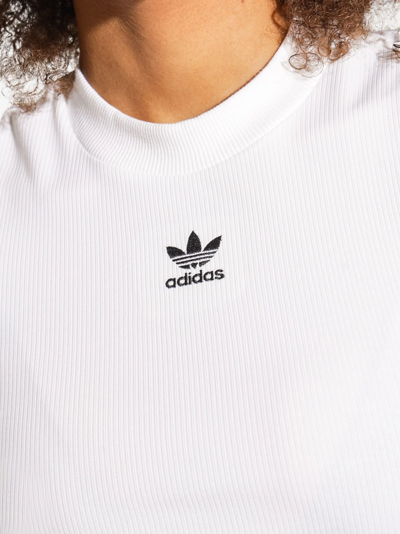 Adidas Cropped Rib Baby T-Shirt - Image 4