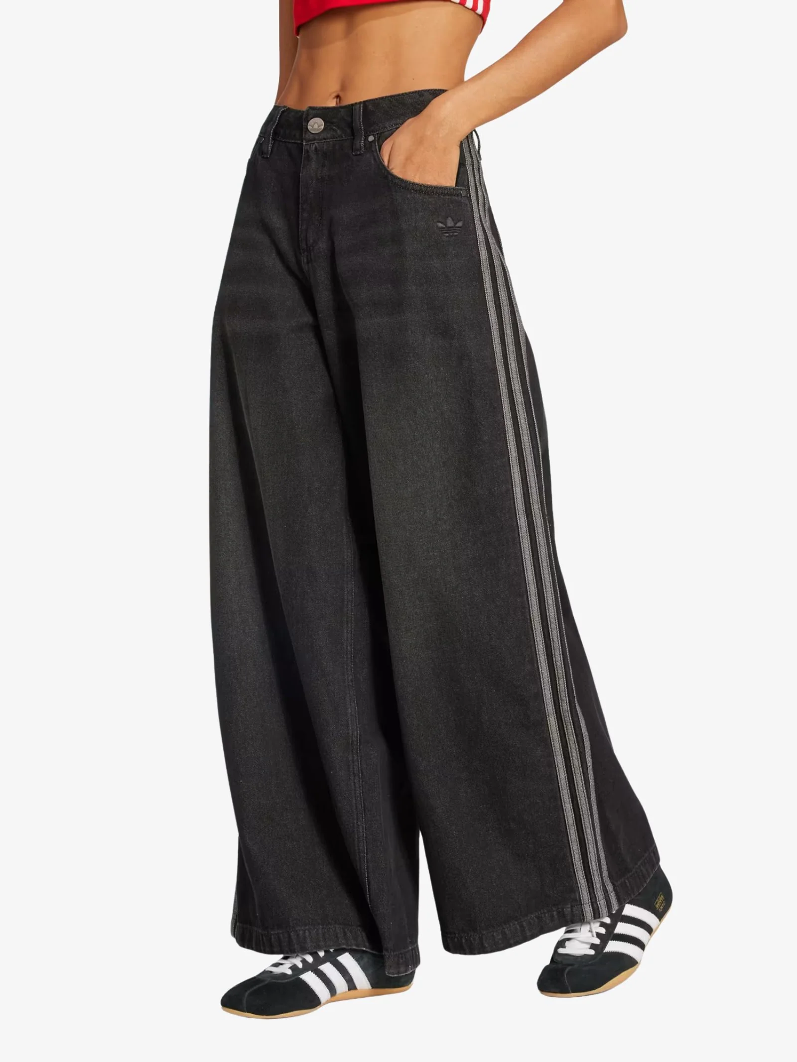 Denim Wide Pant - Image 3