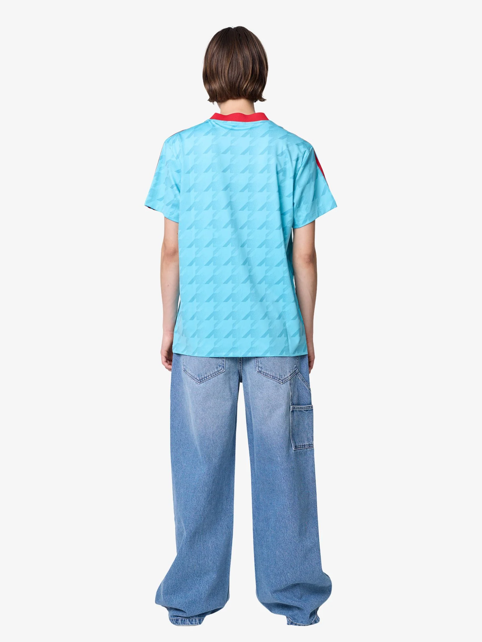 Graphic Football Allover Print Jersey - Image 3