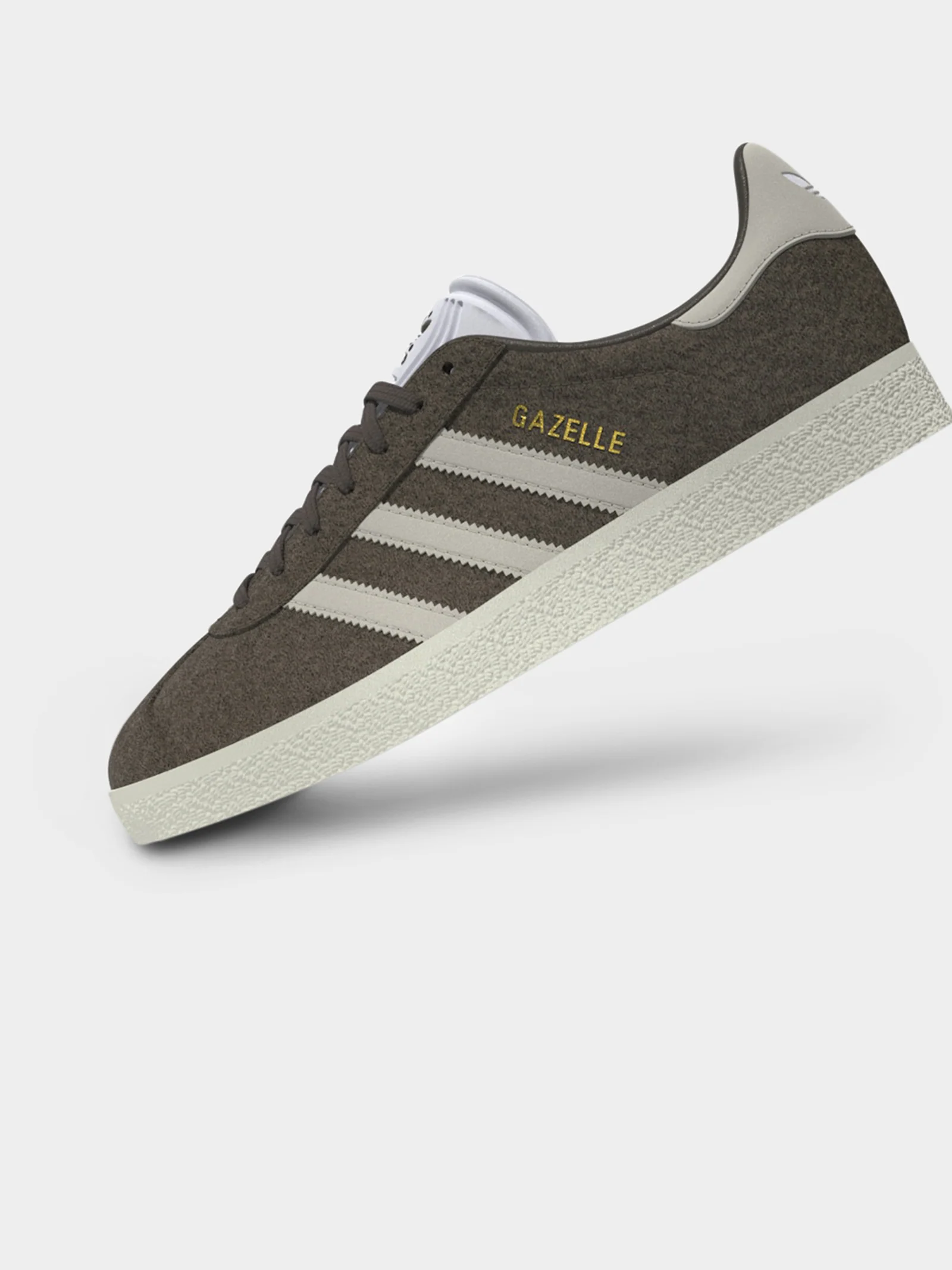 Women's Gazelle In Brown & White - Image 3