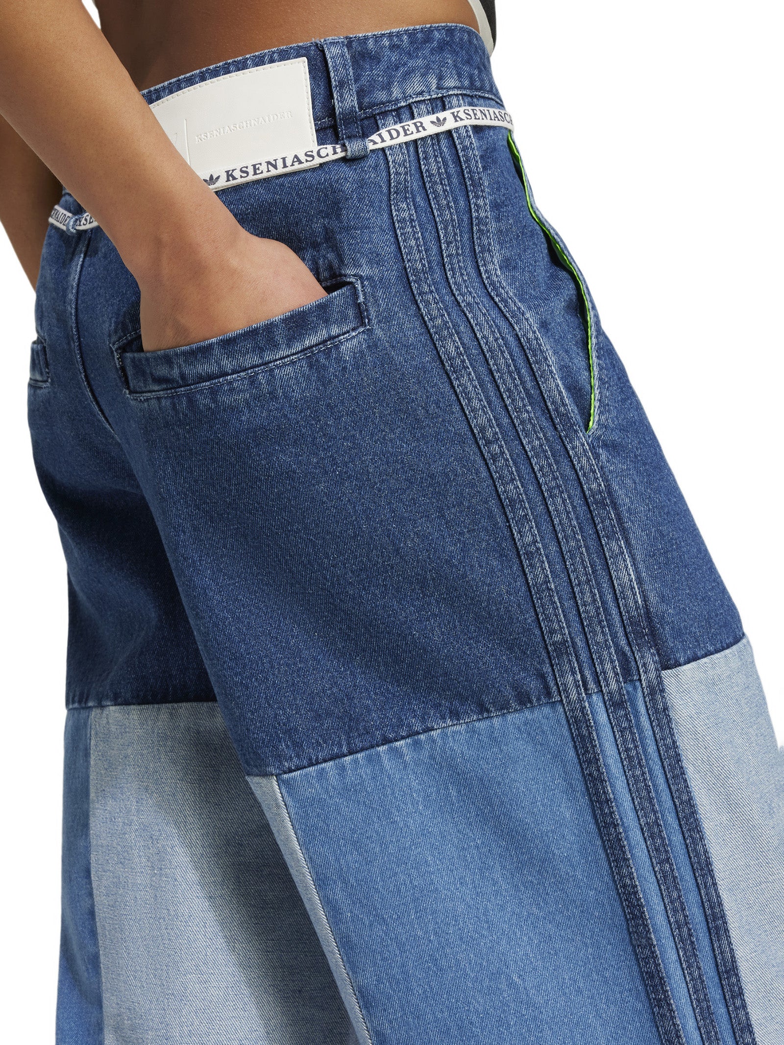 Kseniaschnaider Patchwork Straight Leg Jeans - Image 4