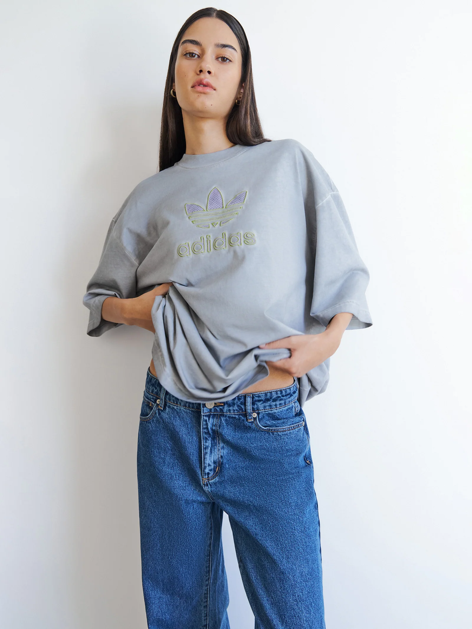 Oversized Trefoil Tee - Image 2