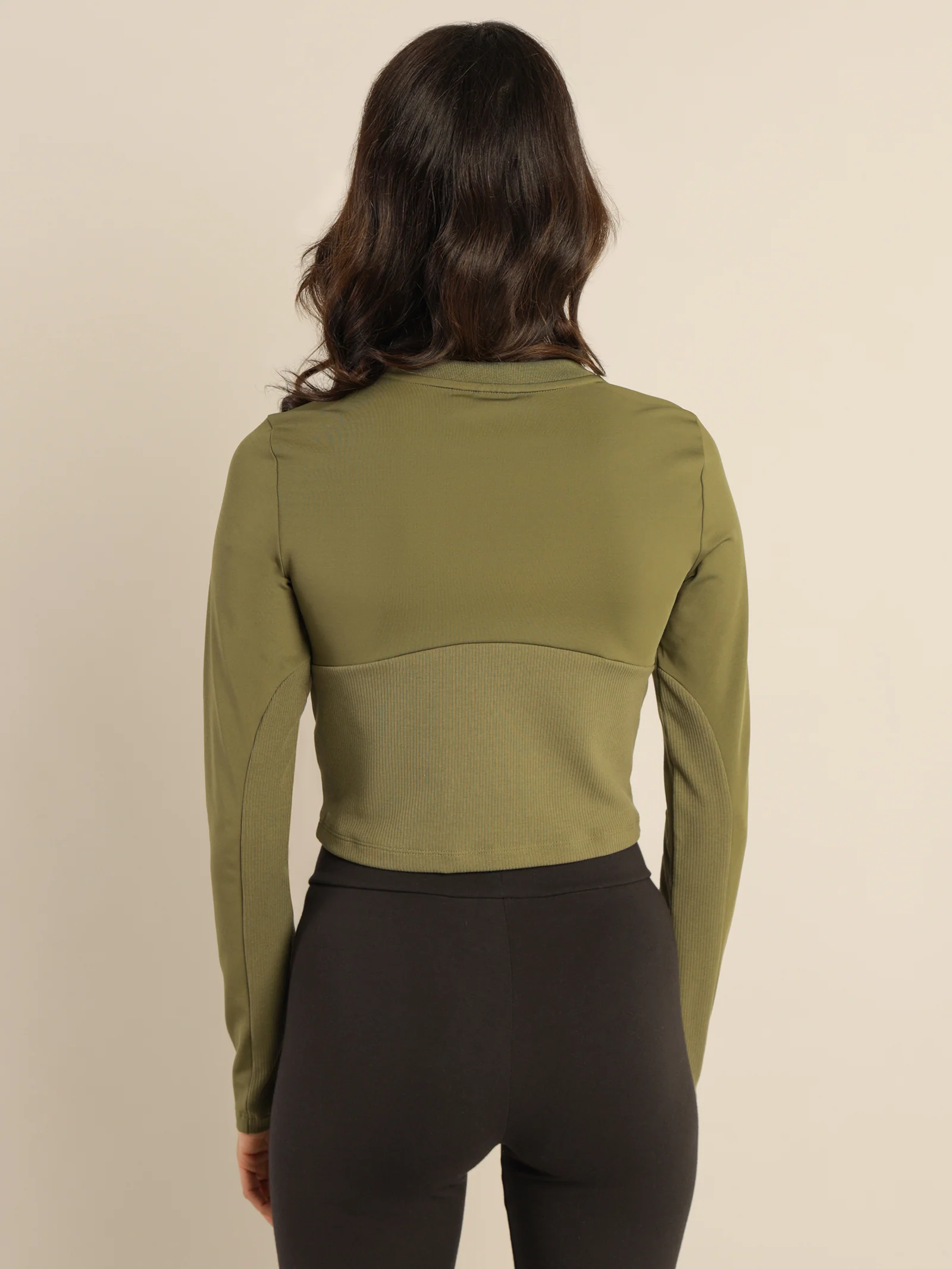 Adidas Rib Long Sleeve Top - Image 8