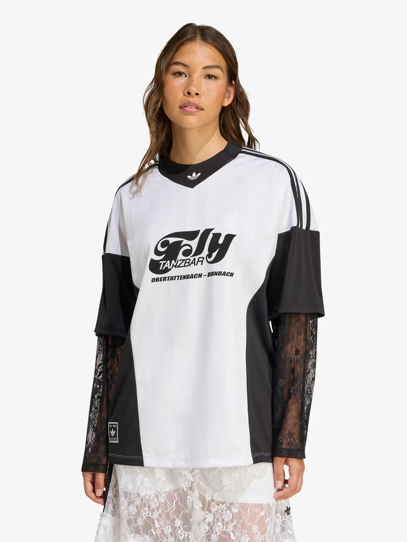 Soccer Summer Fem Lace Long Sleeve Jersey - Image 2