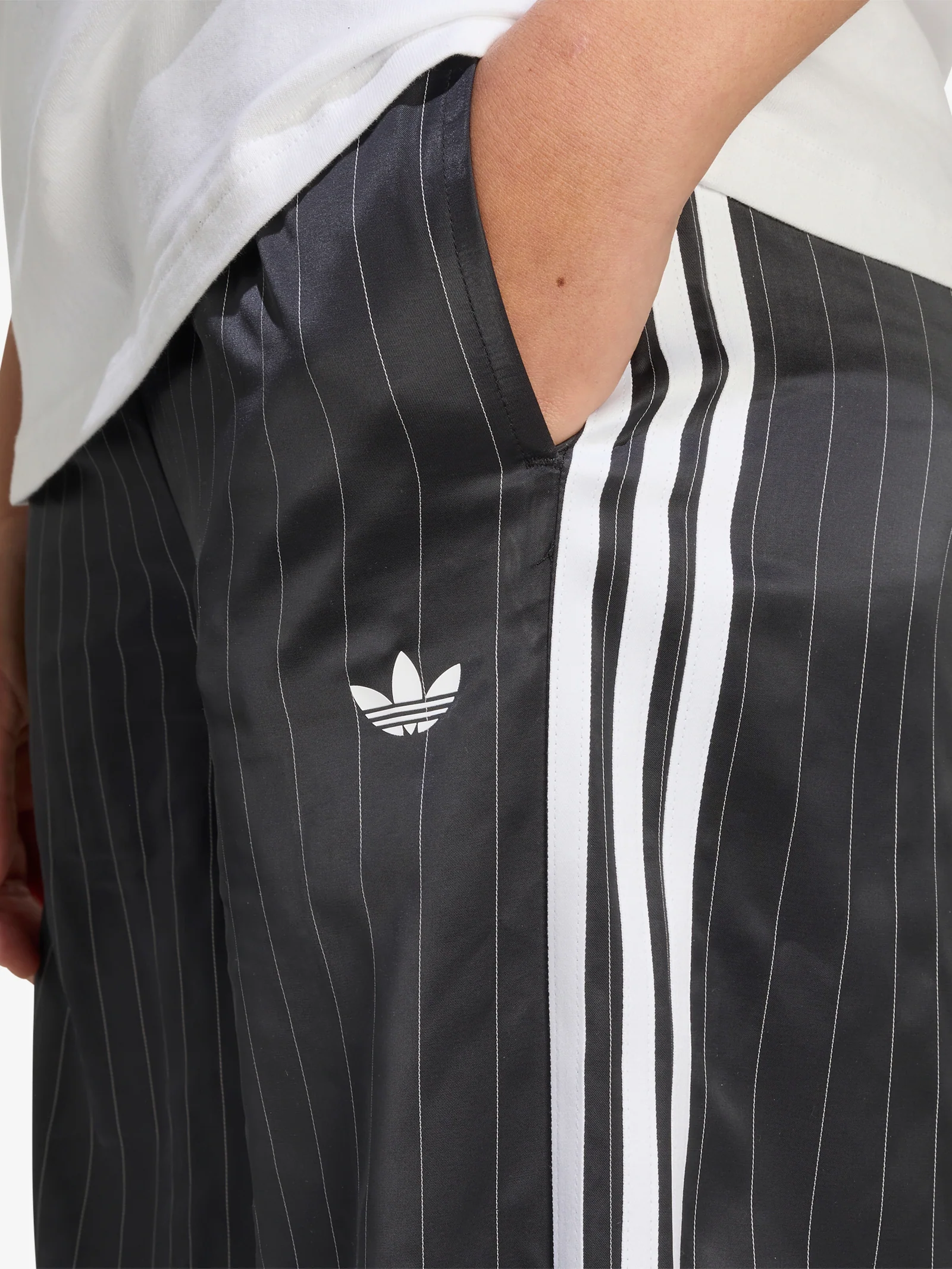 Soccer Summer Satin Pinstripe Pants - Image 5