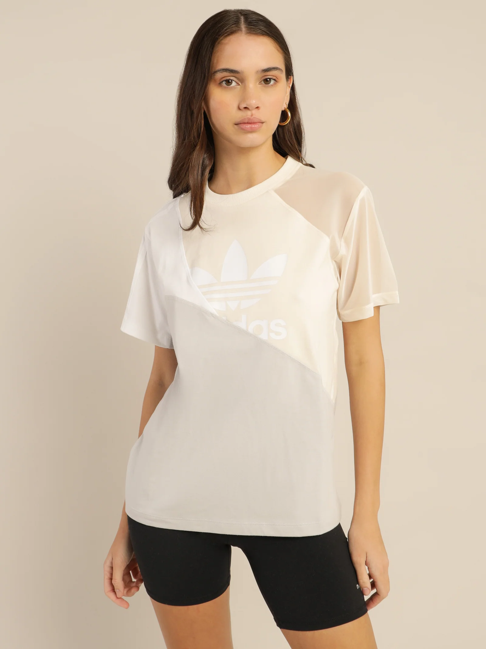 Adidas Split Trefoil T-Shirt - Image 3