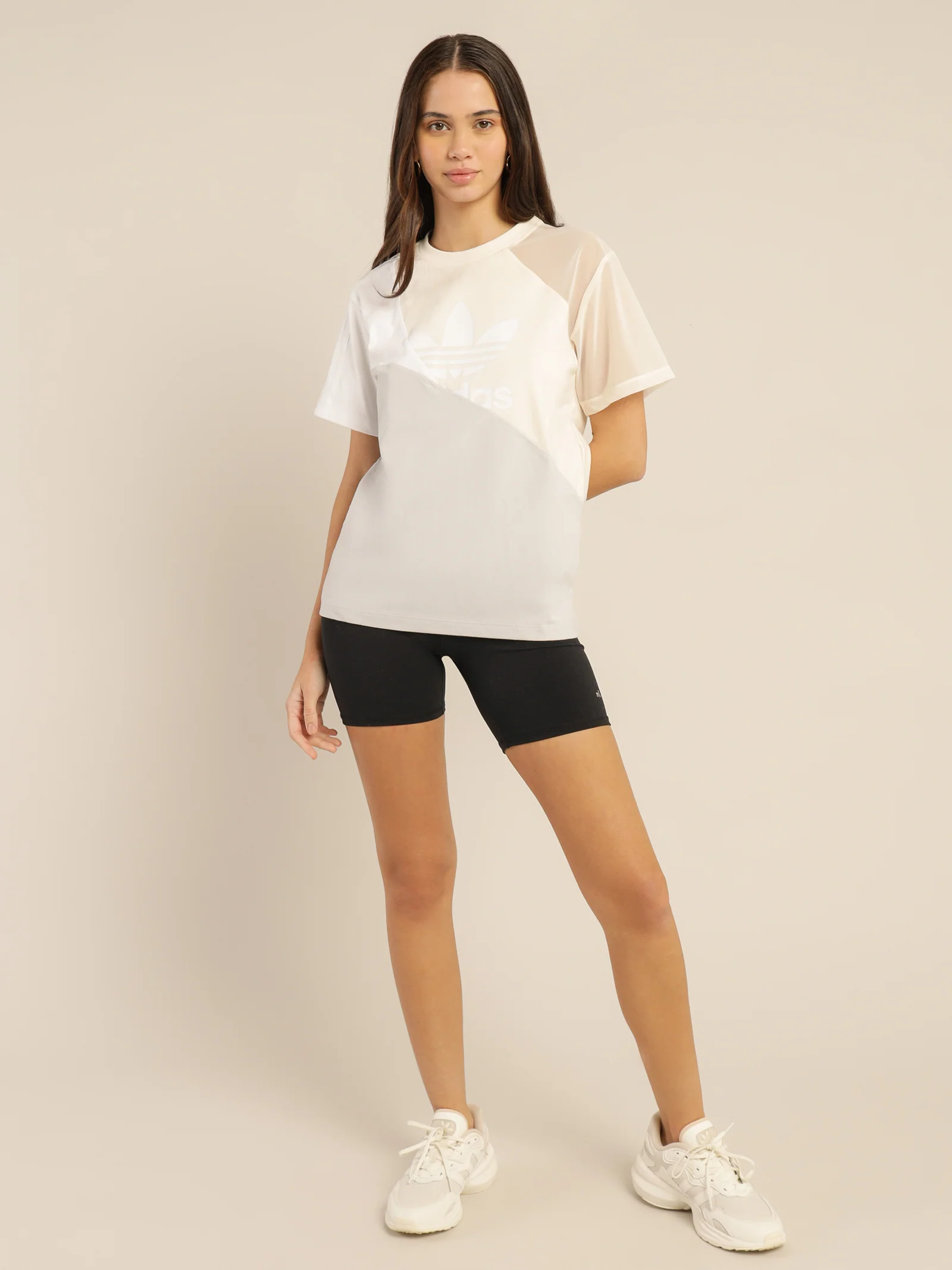 Adidas Split Trefoil T-Shirt - Image 4
