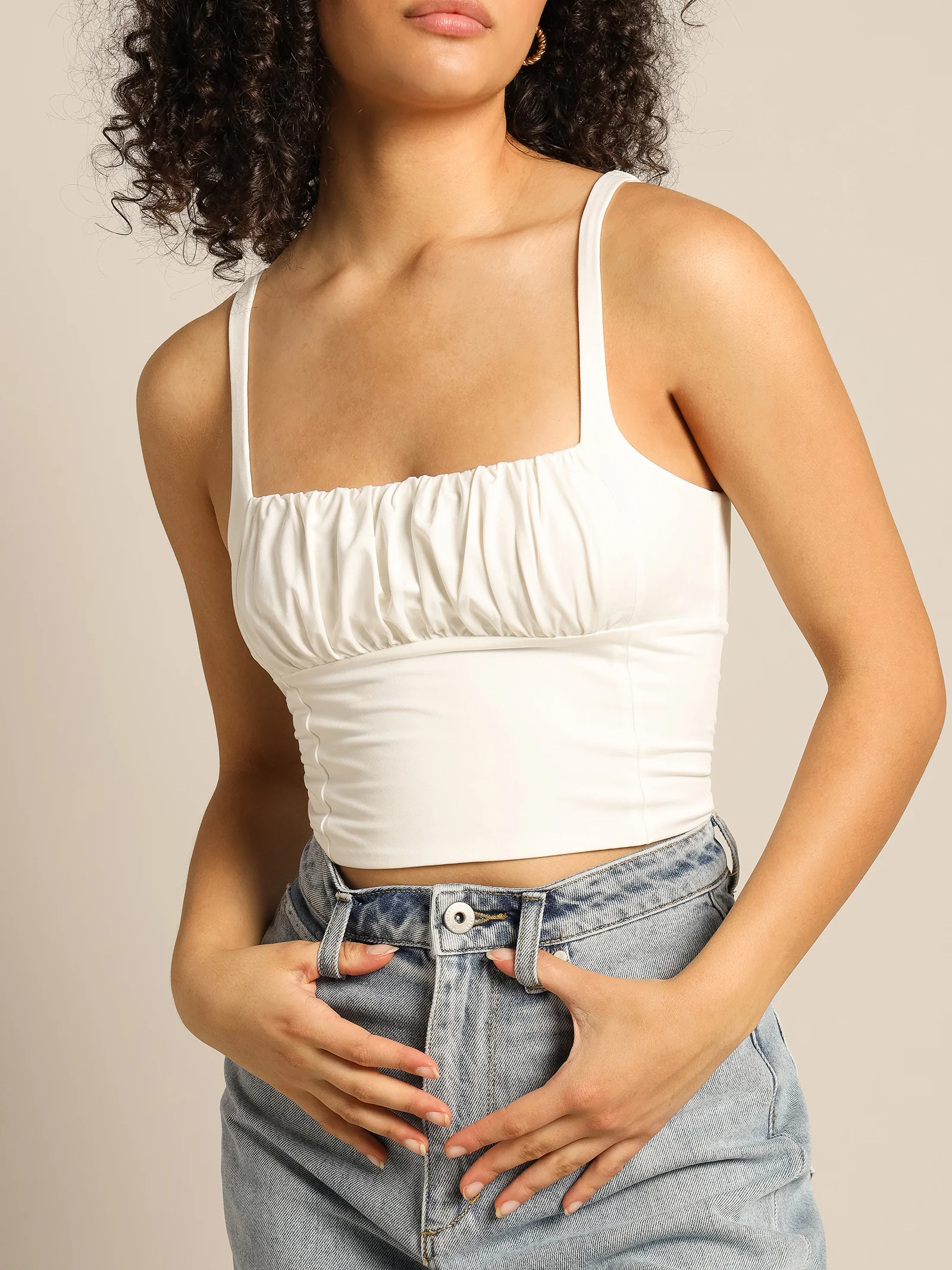 Adina Ruched Top - Image 2