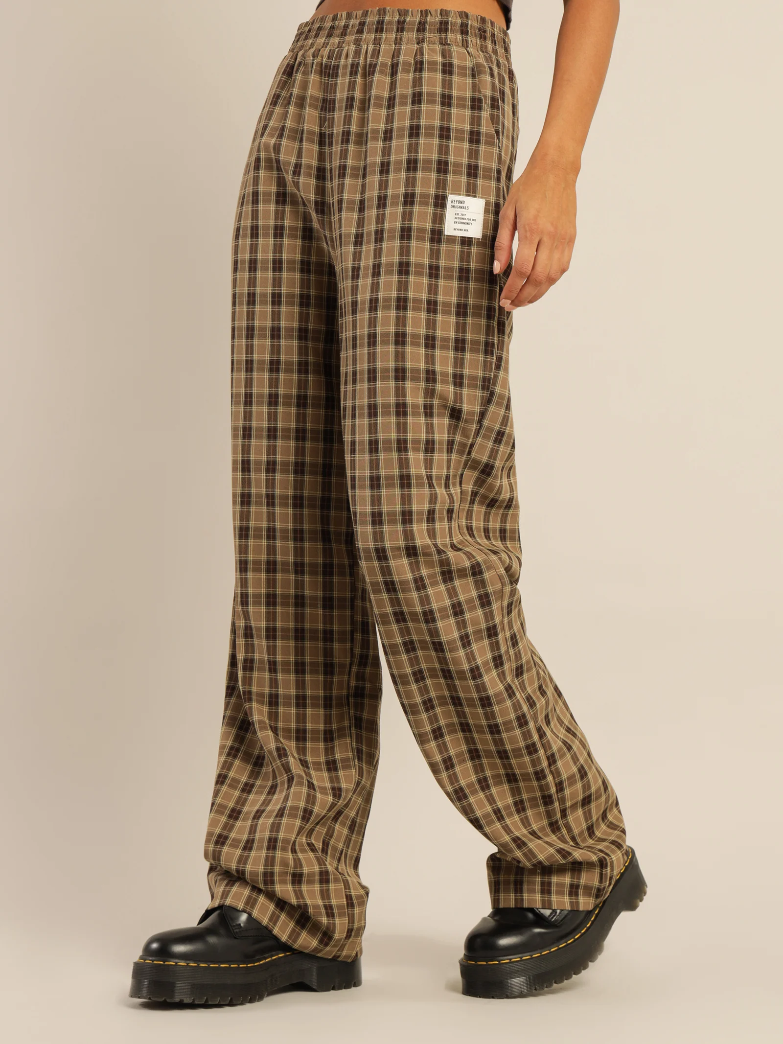 Adley Check Pants - Image 3