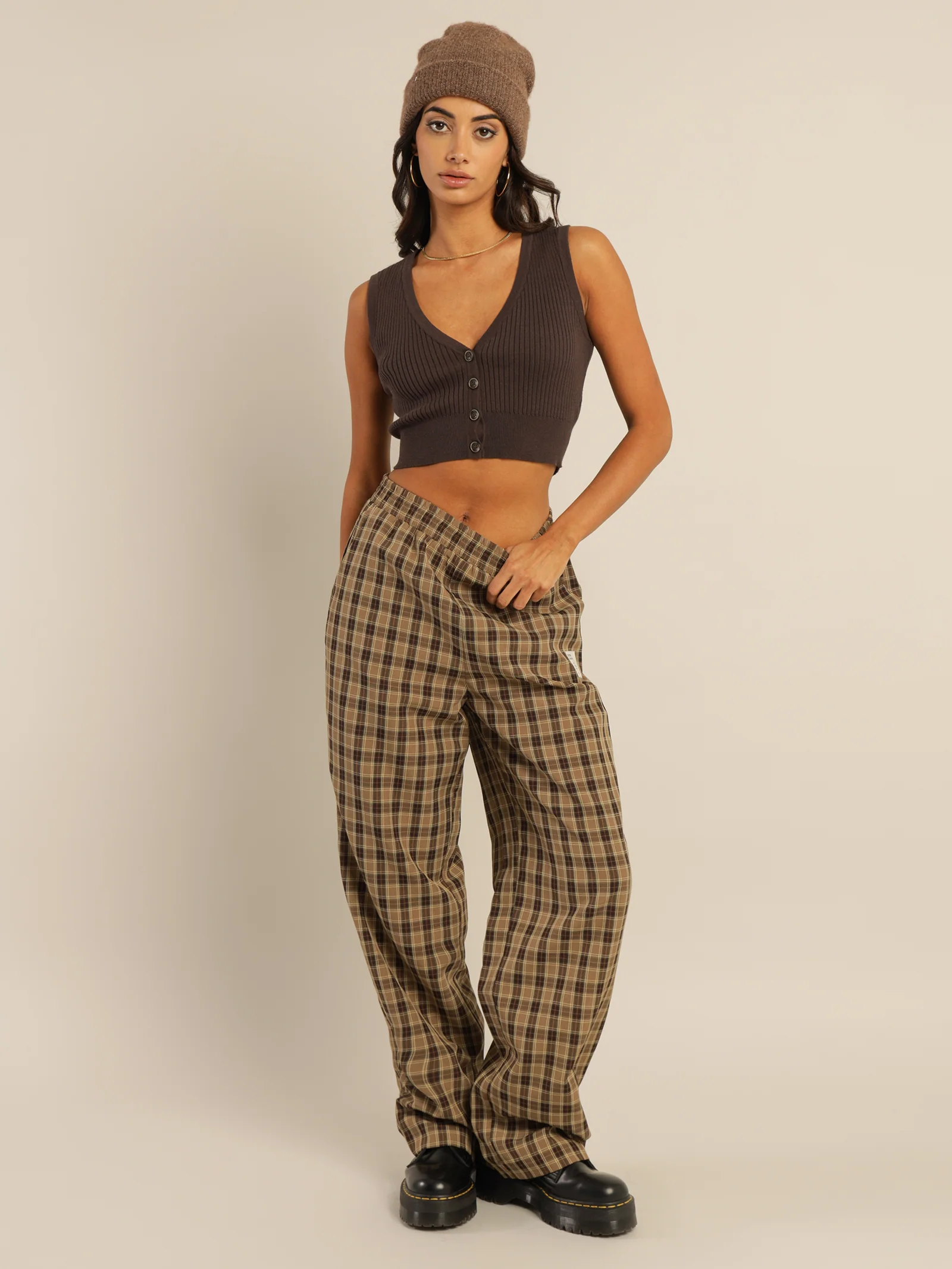 Adley Check Pants - Image 4