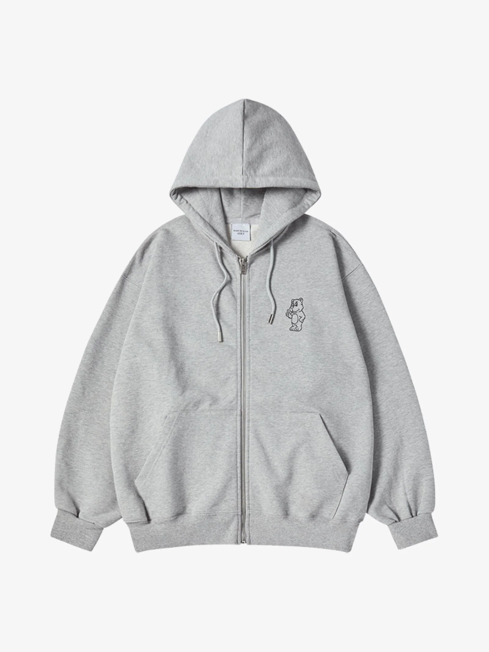 Basic Ac Bear Hoodie Zip Up