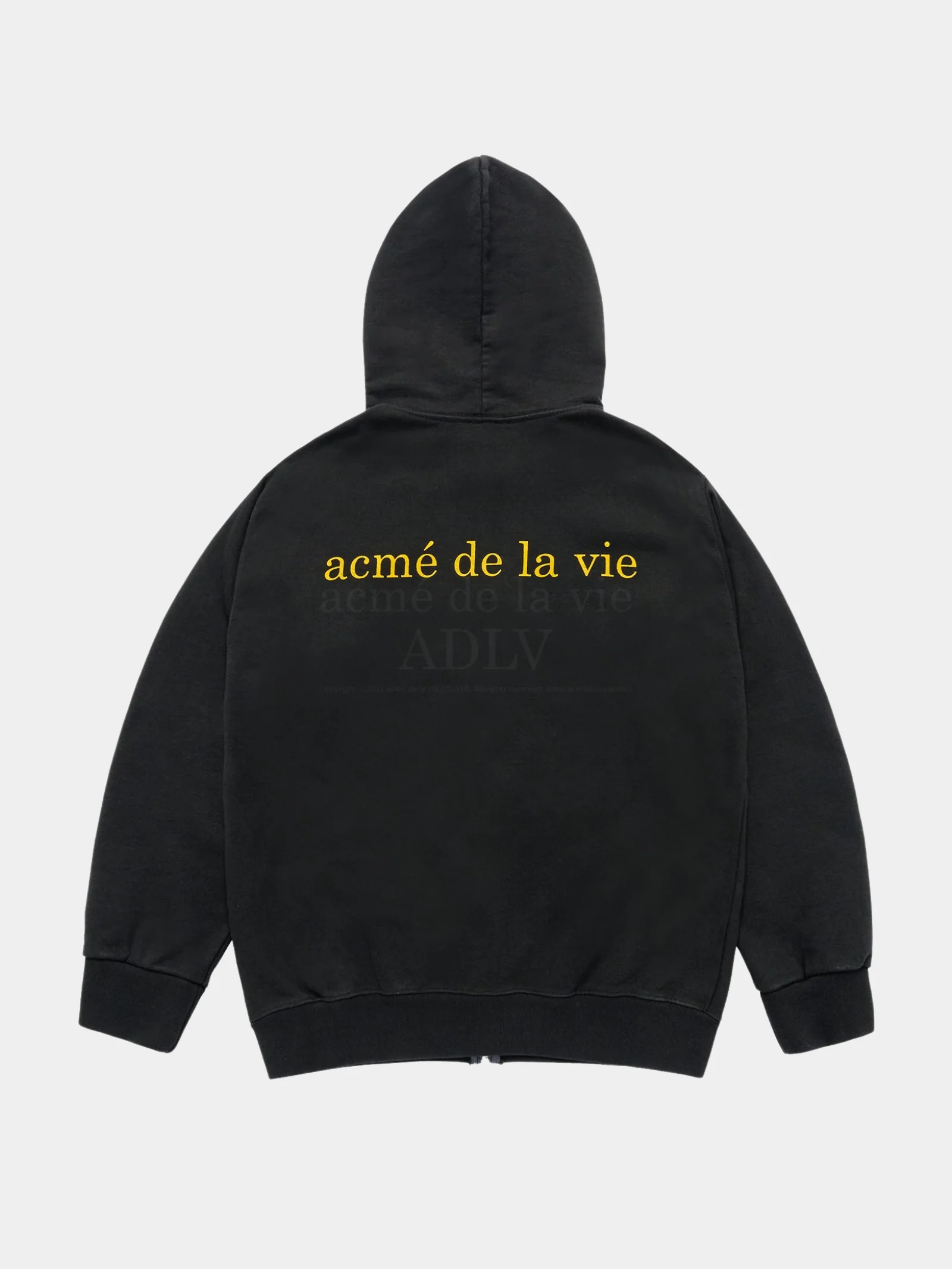 Basic Bio Washing Hoodie Zip Up - Image 6