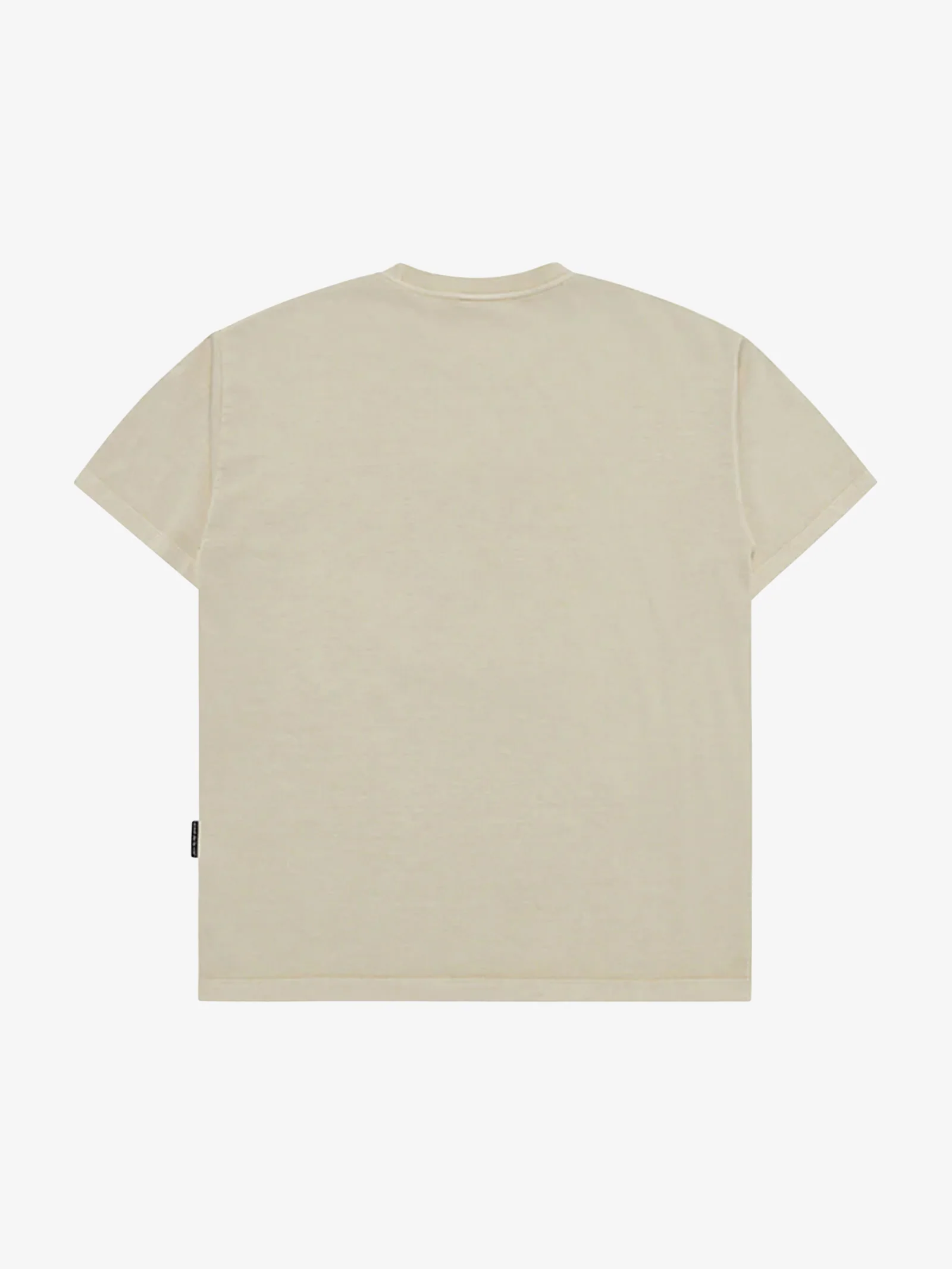 Bear Applique Pigment Washing Short Sleeve T-Shirt - Image 3