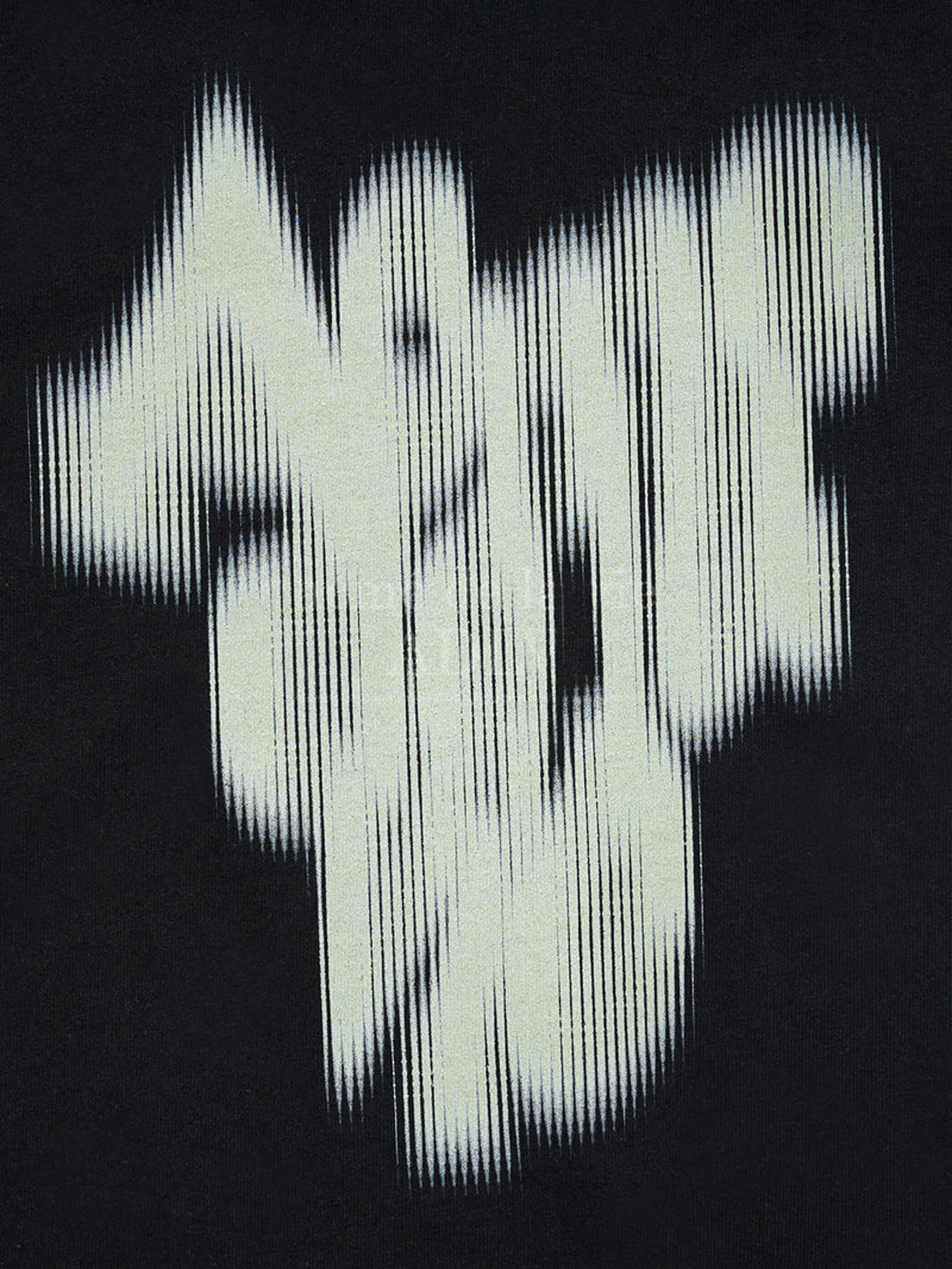 Blur Logo Crop Short Sleeve T-Shirt - Image 3