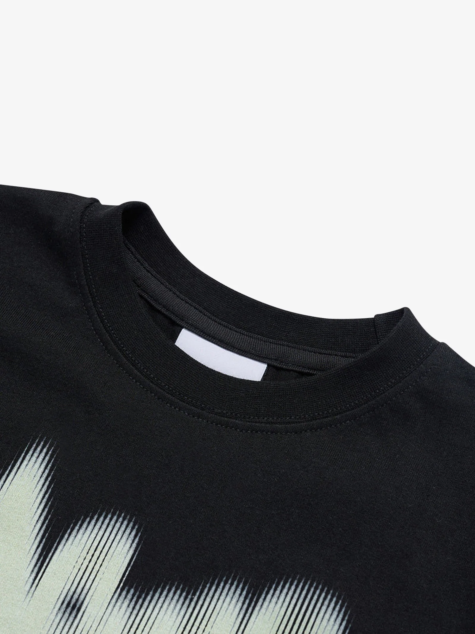 Blur Logo Crop Short Sleeve T-Shirt - Image 4