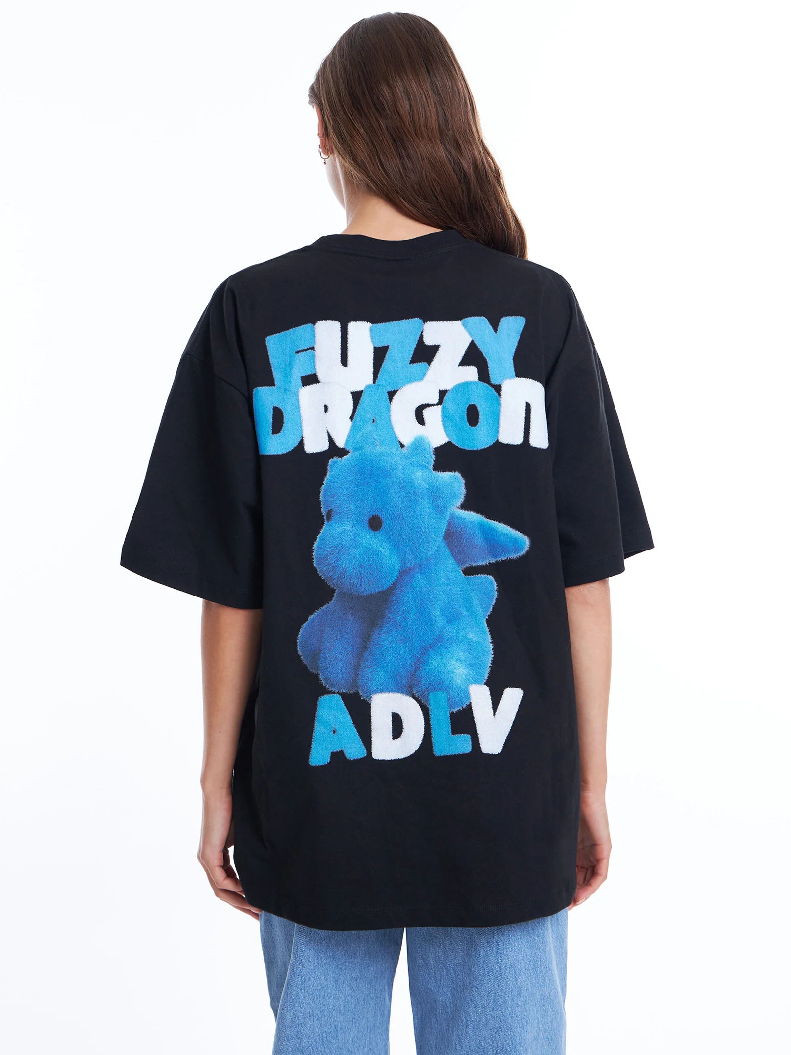 Fuzzy Font Dragon Tee - Image 6