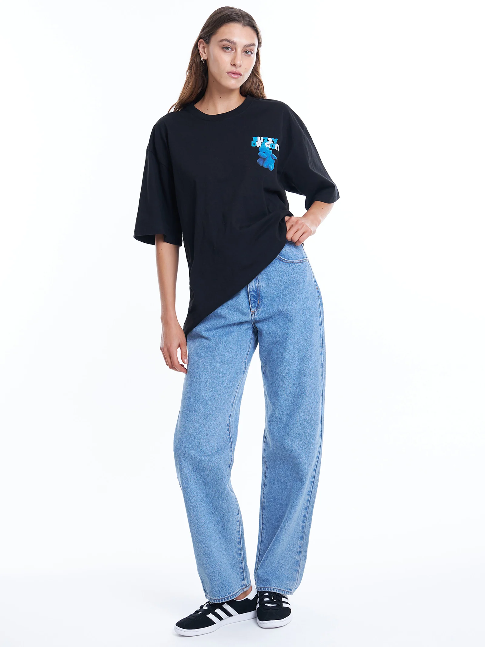 Fuzzy Font Dragon Tee - Image 7